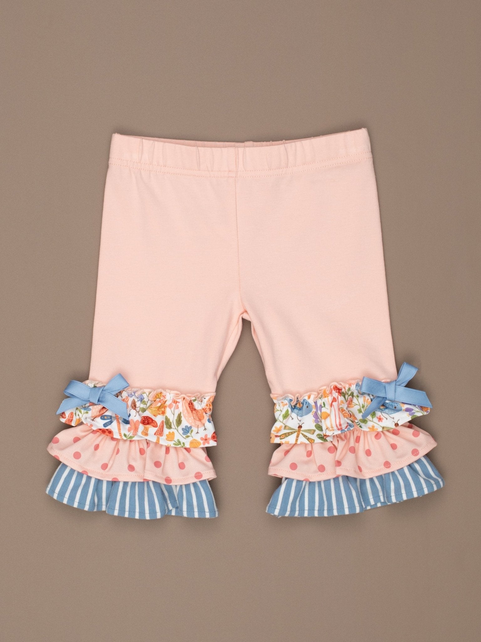 Tennessee Garden Capris Ruffle Outfit - Marie Nicole Clothing