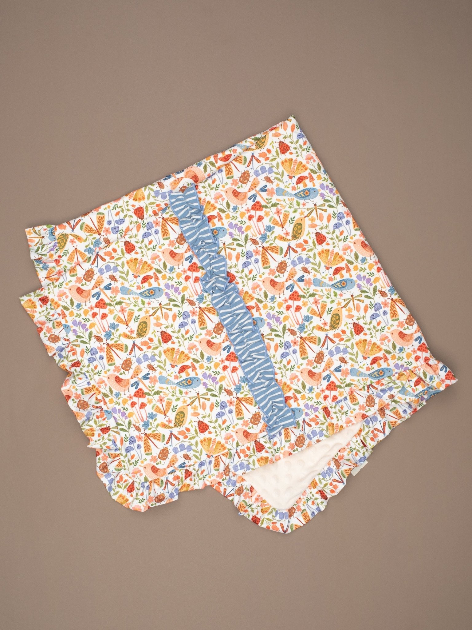 Tennessee Garden Ruffle Blanket - Marie Nicole Clothing