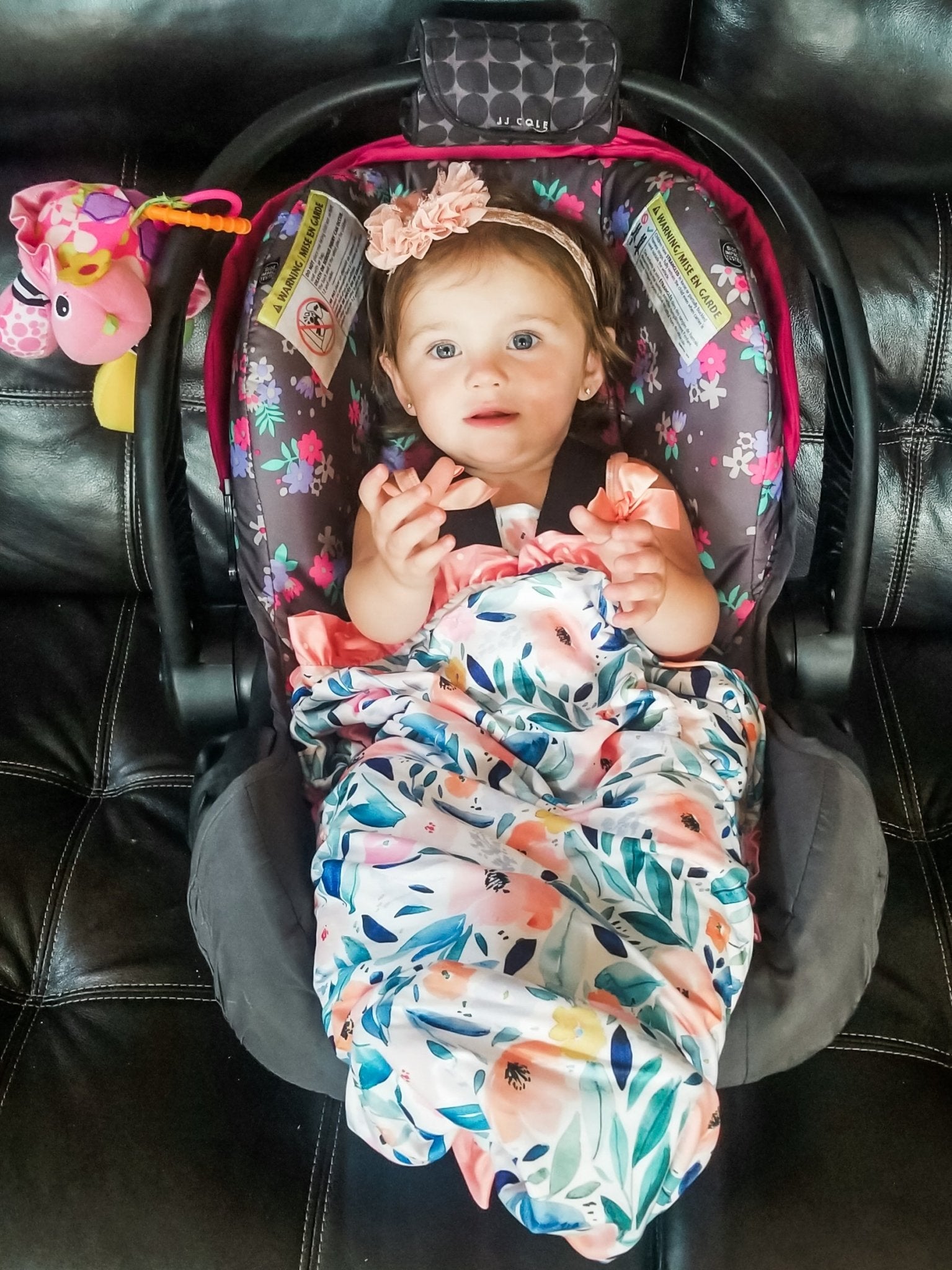 Blushing Susie Minky Blanket - Marie Nicole Clothing