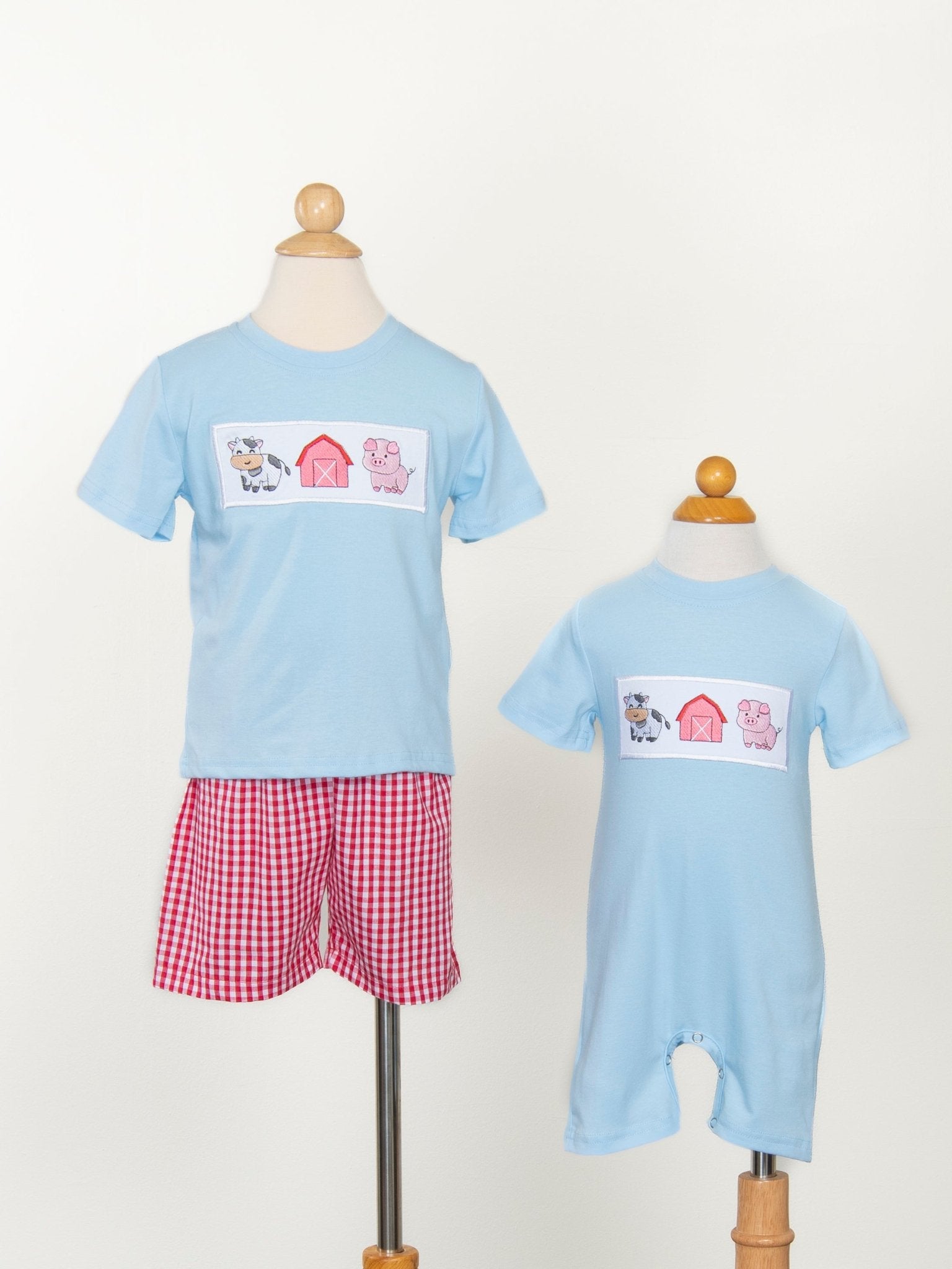 Farm Friends Romper - Marie Nicole Clothing
