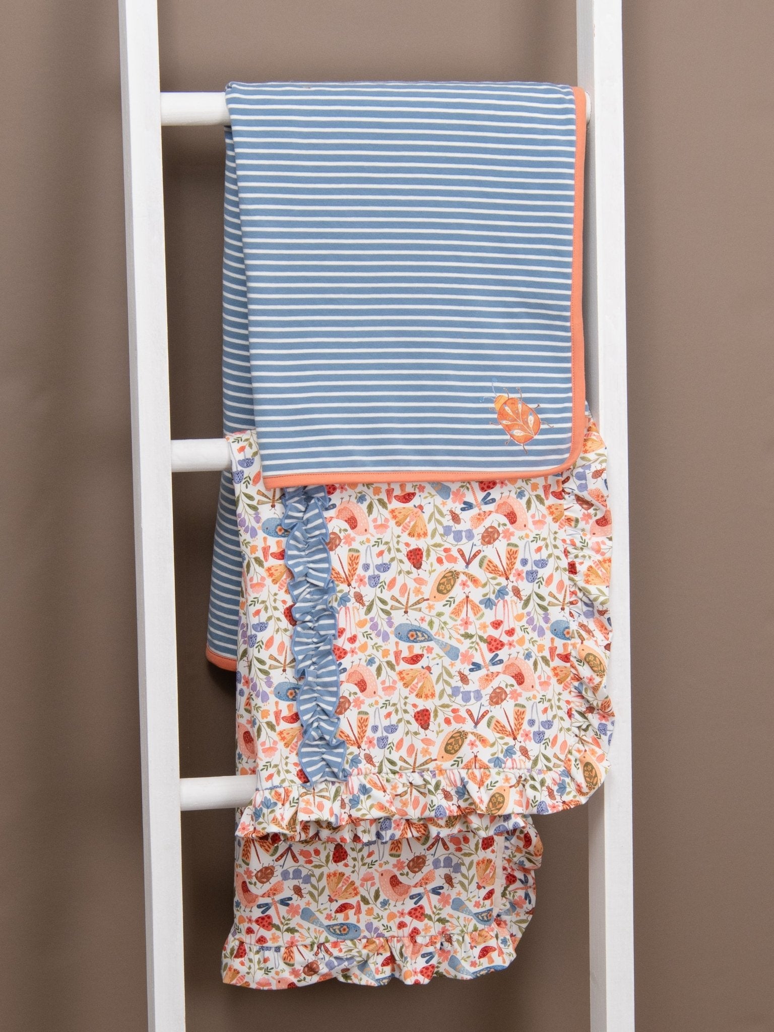 Tennessee Garden Ruffle Blanket - Marie Nicole Clothing