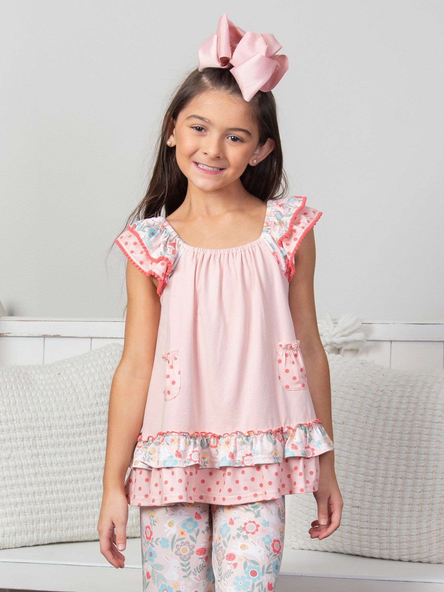 Lilly Belle Cottontail Tunic - Marie Nicole Clothing