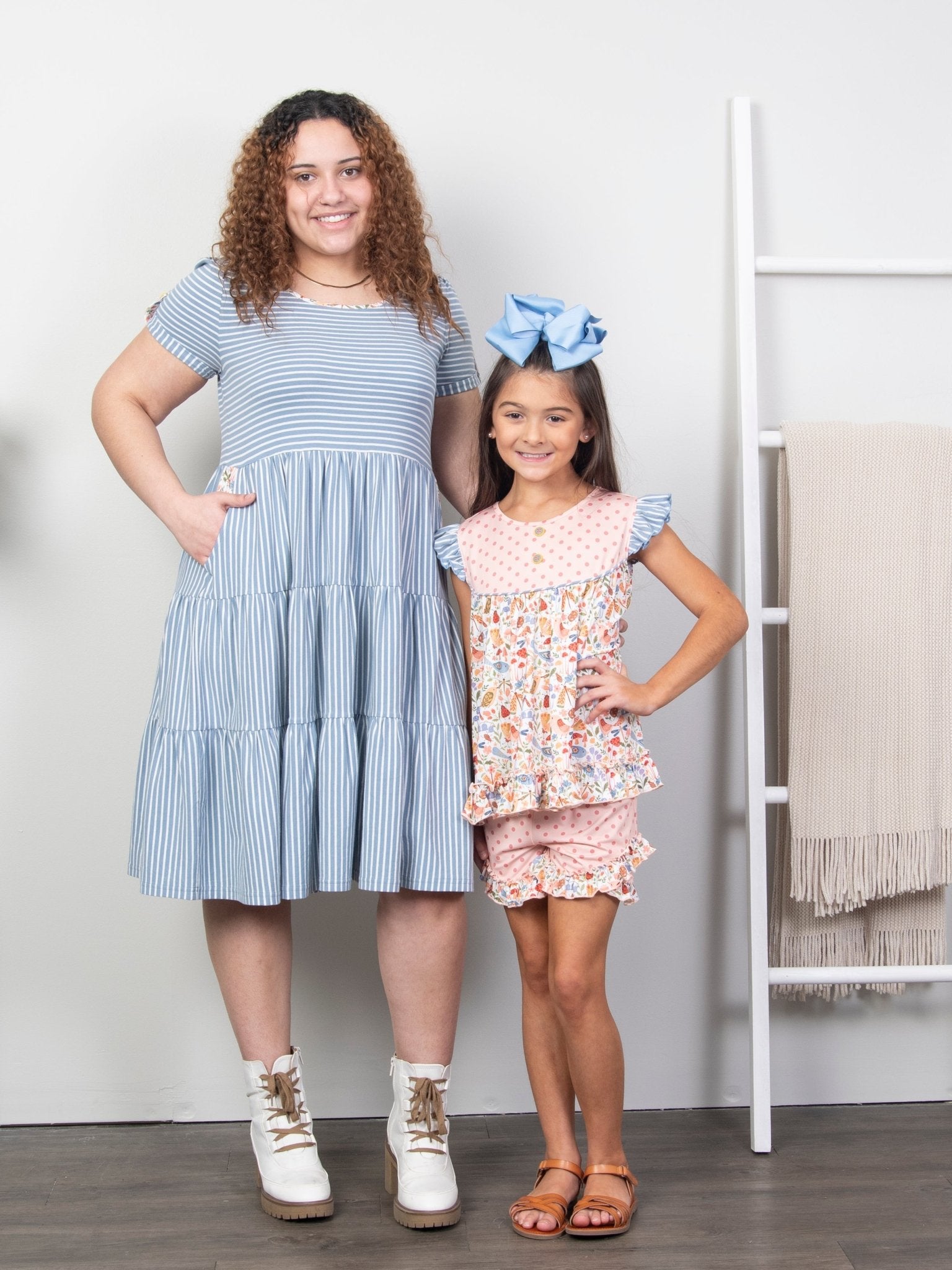 Tennessee Garden Ruffle Tunic - Marie Nicole Clothing