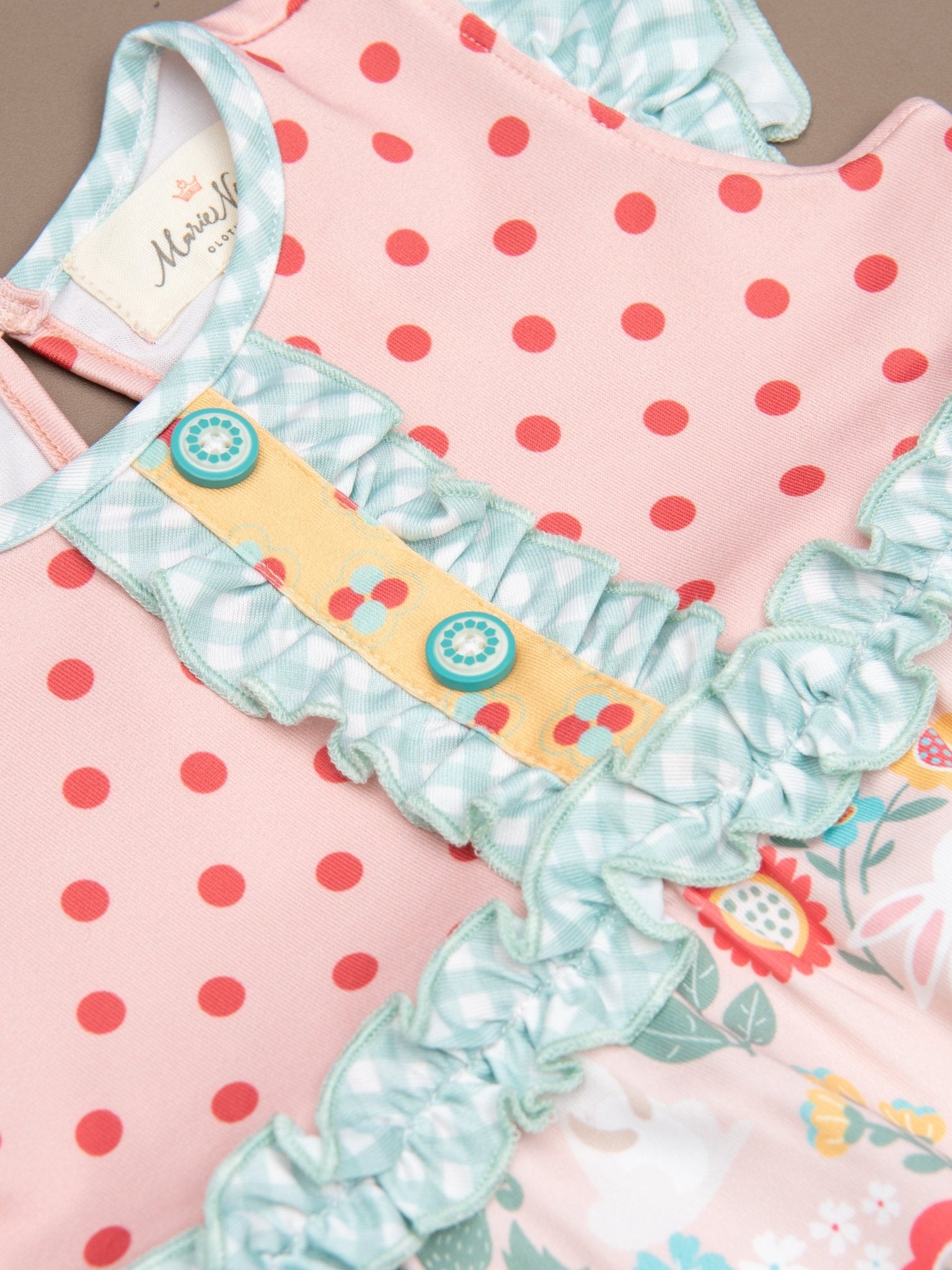 Lilly Belle Cottontail Knot Gown W/ Headband - Marie Nicole Clothing