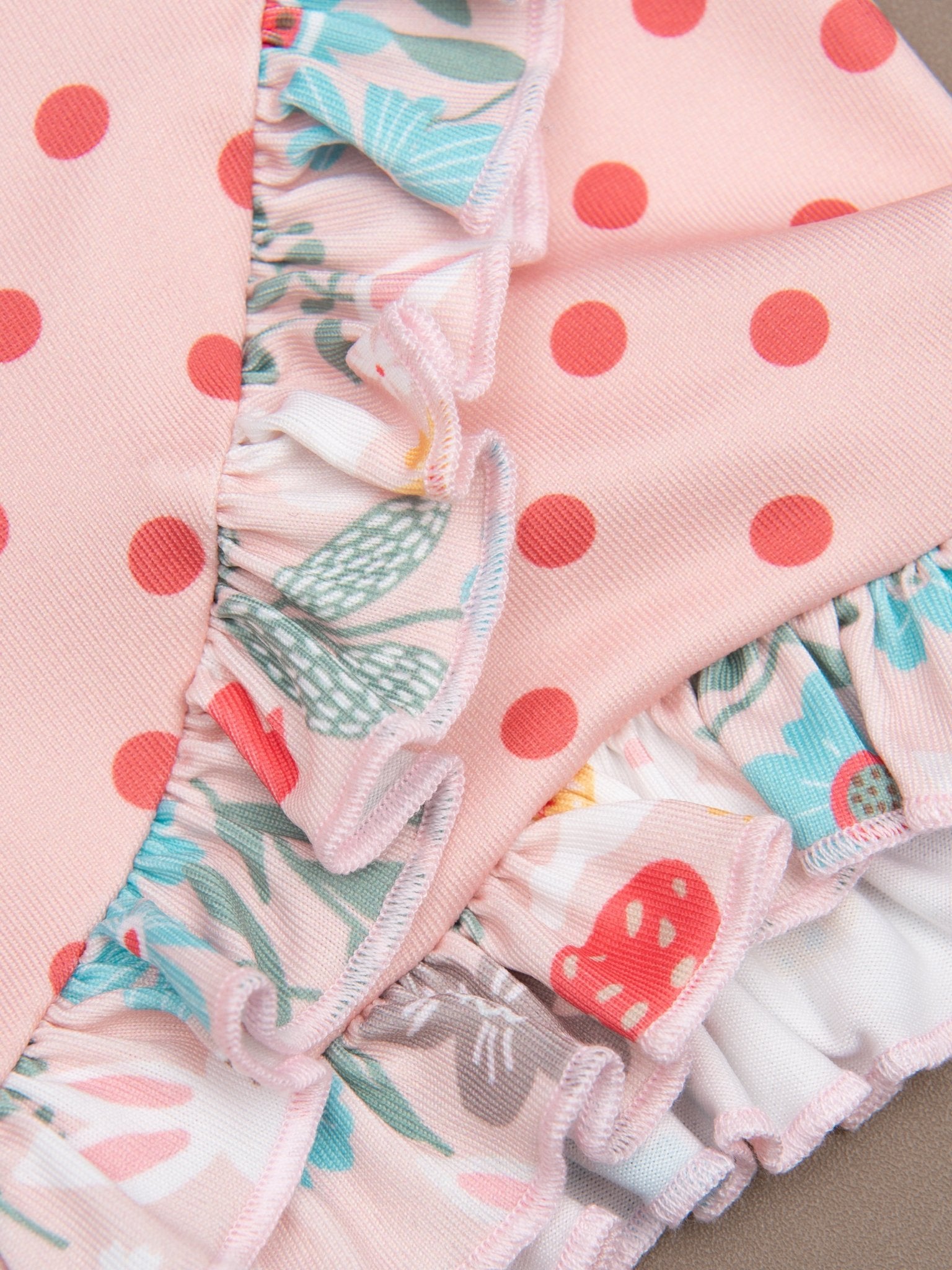 Lilly Belle Cottontail Bow Ruffle Shorts - Marie Nicole Clothing