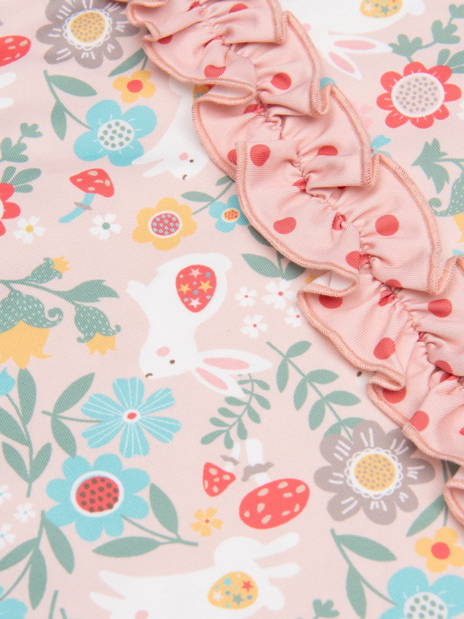Lilly Belle Cottontail Ruffle Blanket - Marie Nicole Clothing