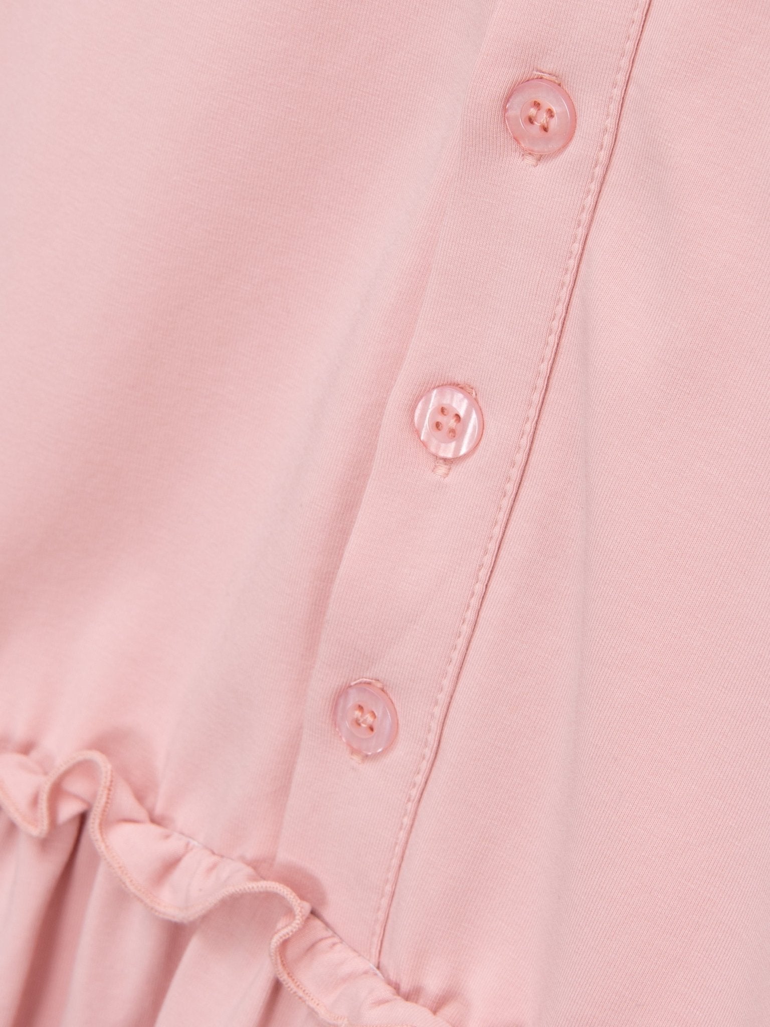 Mom & Me Mauve Cotton Ruffle Tunic - Marie Nicole Clothing