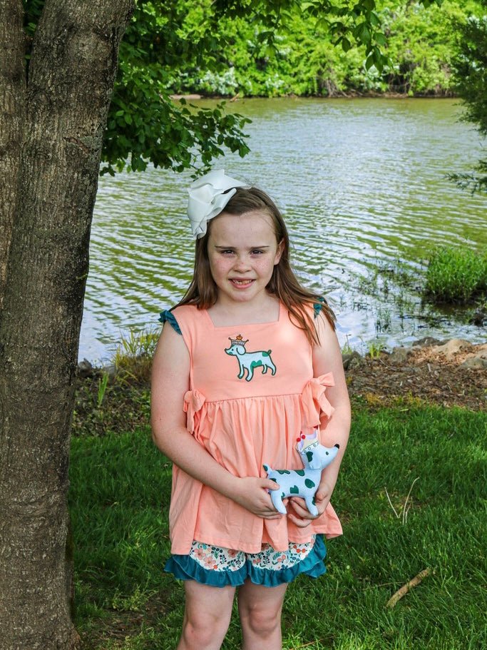 MNC Royal Pups - Eloise Ruffle Outfit™ - Marie Nicole Clothing