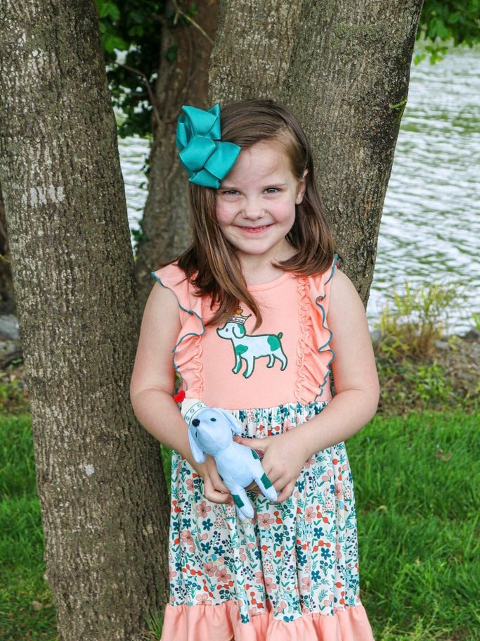 MNC Royal Pups - Eloise Ruffle Dress™ - Marie Nicole Clothing