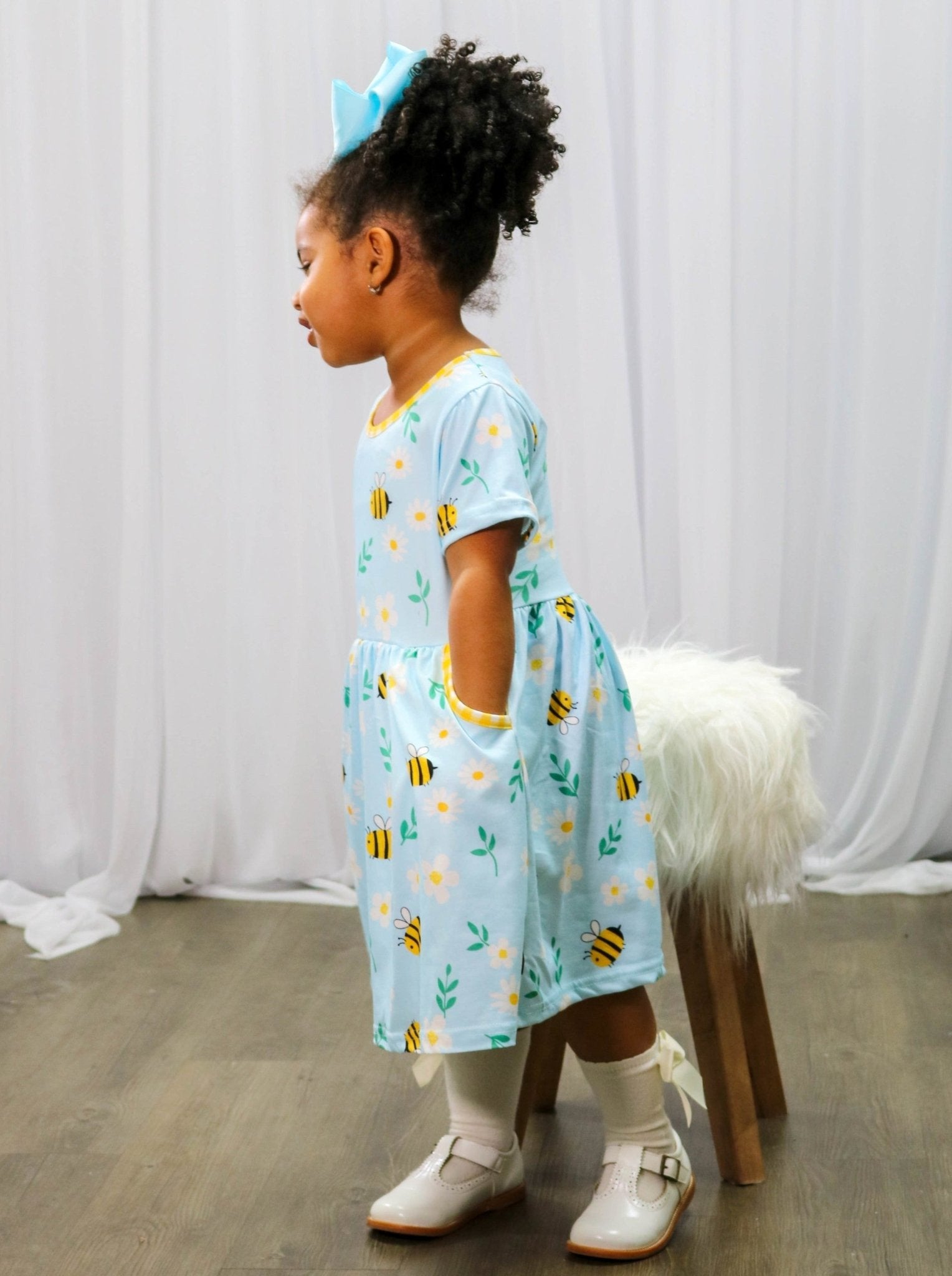Bee & Daisy Dress - Marie Nicole Clothing