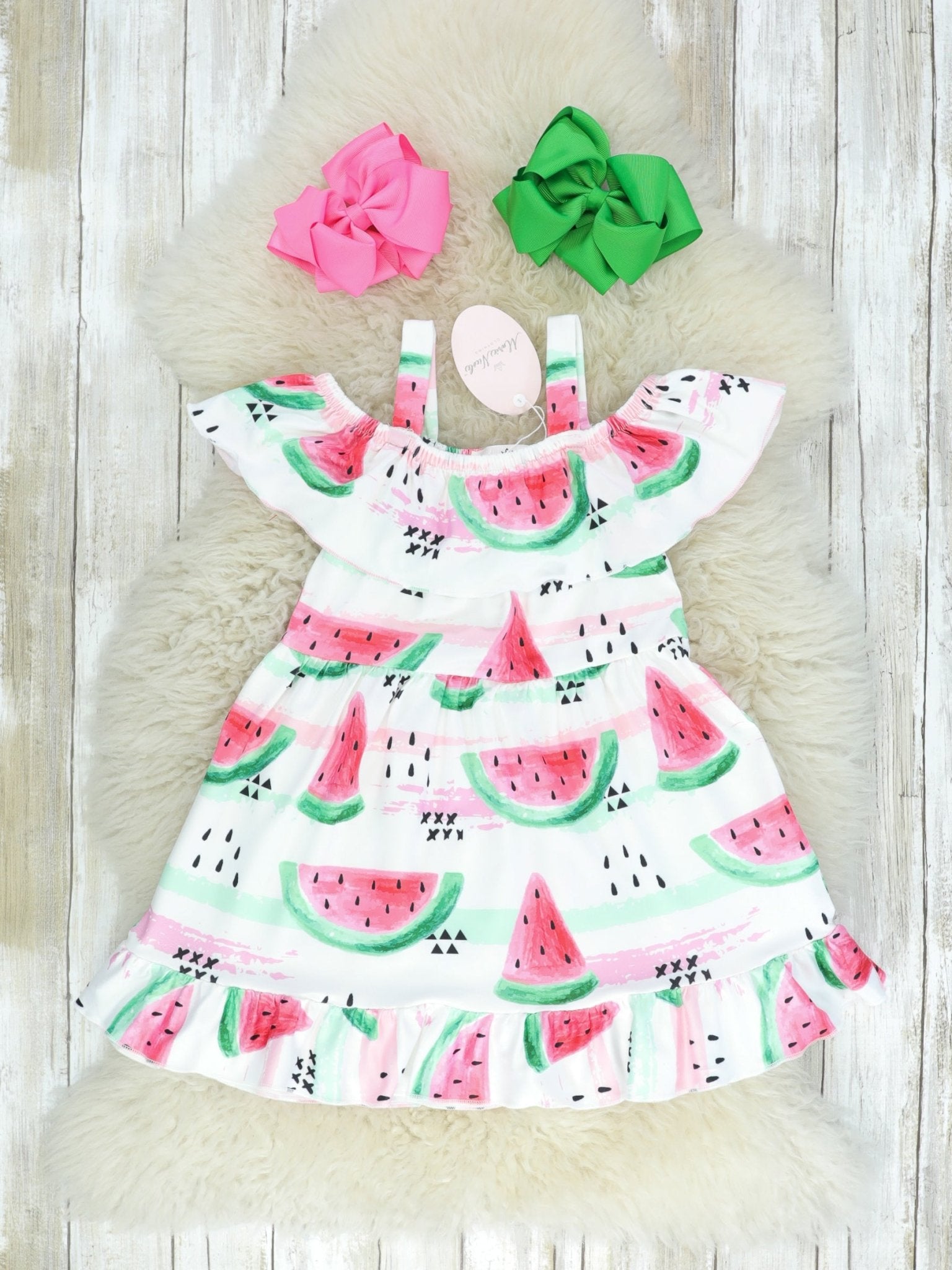 Watermelon Seed Dress - Marie Nicole Clothing