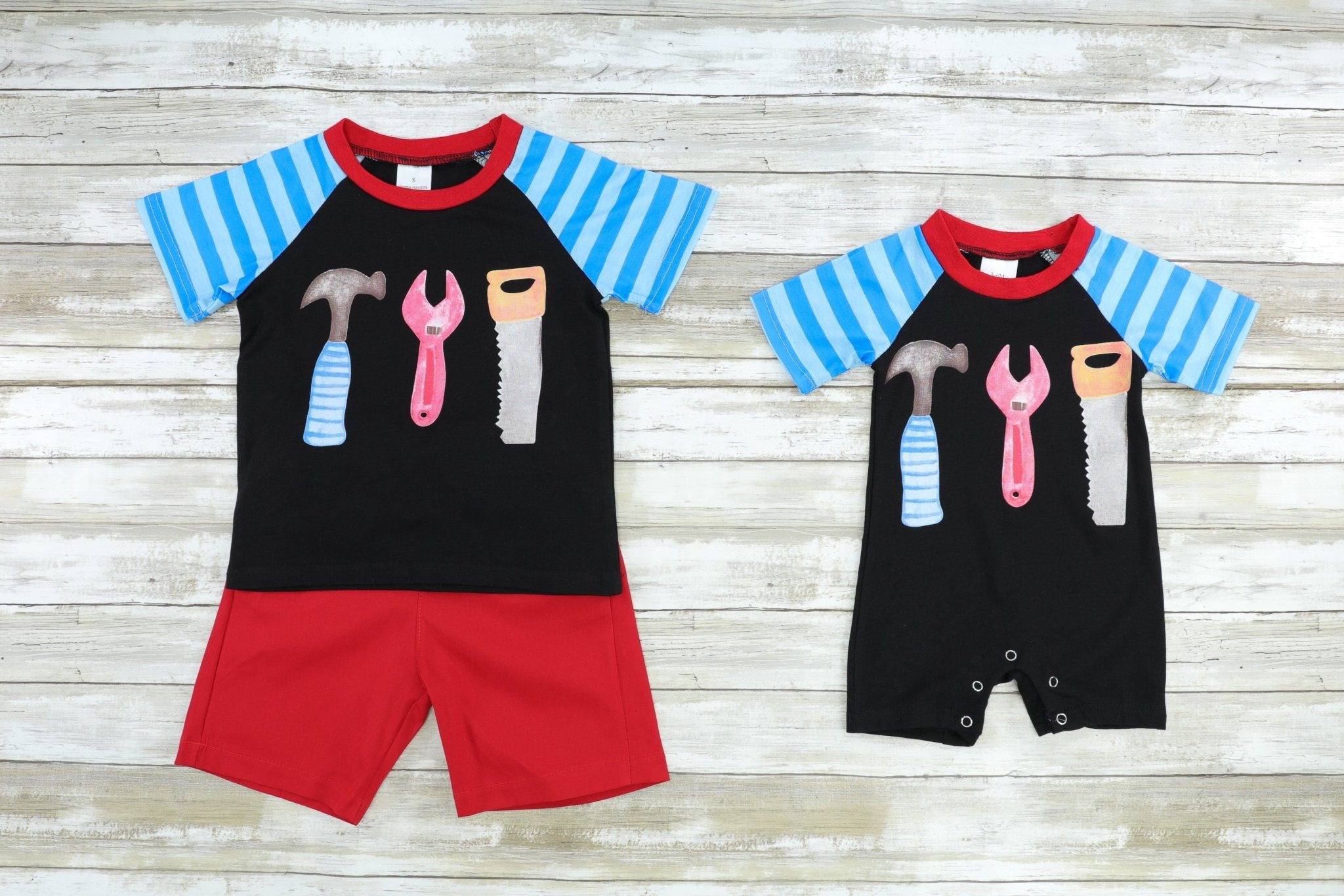 Tools Romper - Marie Nicole Clothing