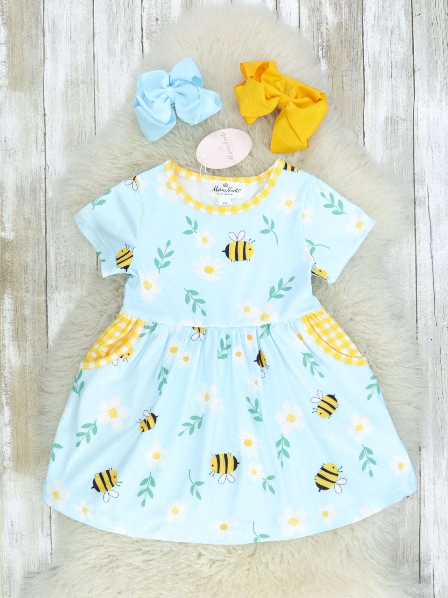 Bee & Daisy Dress - Marie Nicole Clothing