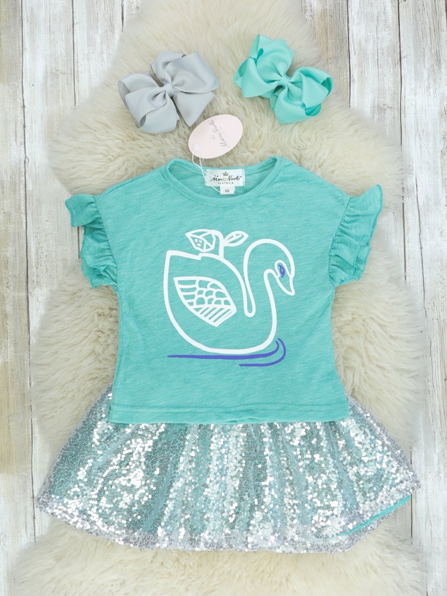 Teal Swan Skirt Outfit - Marie Nicole Clothing