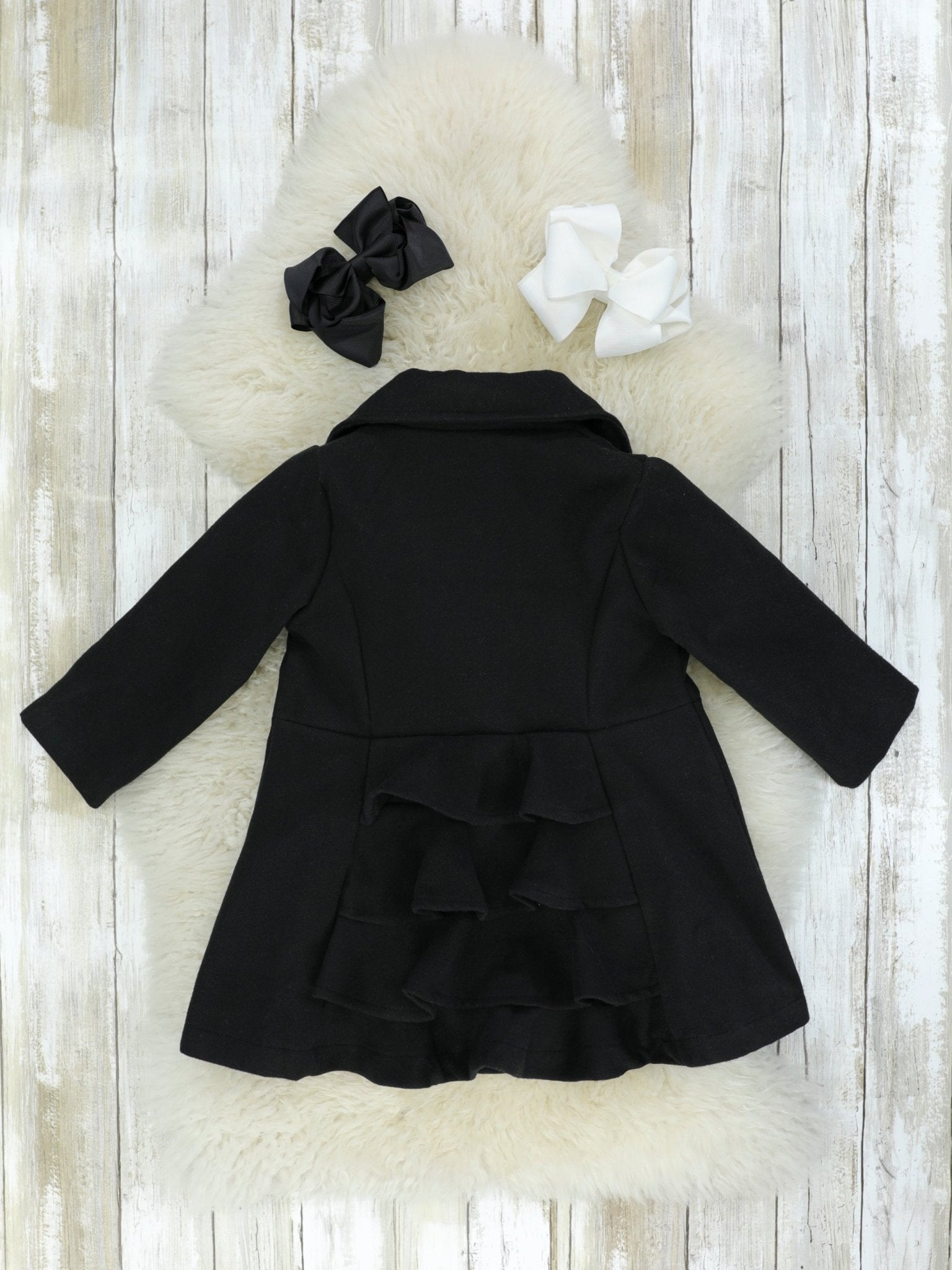 Black Collared Jacket - Marie Nicole Clothing
