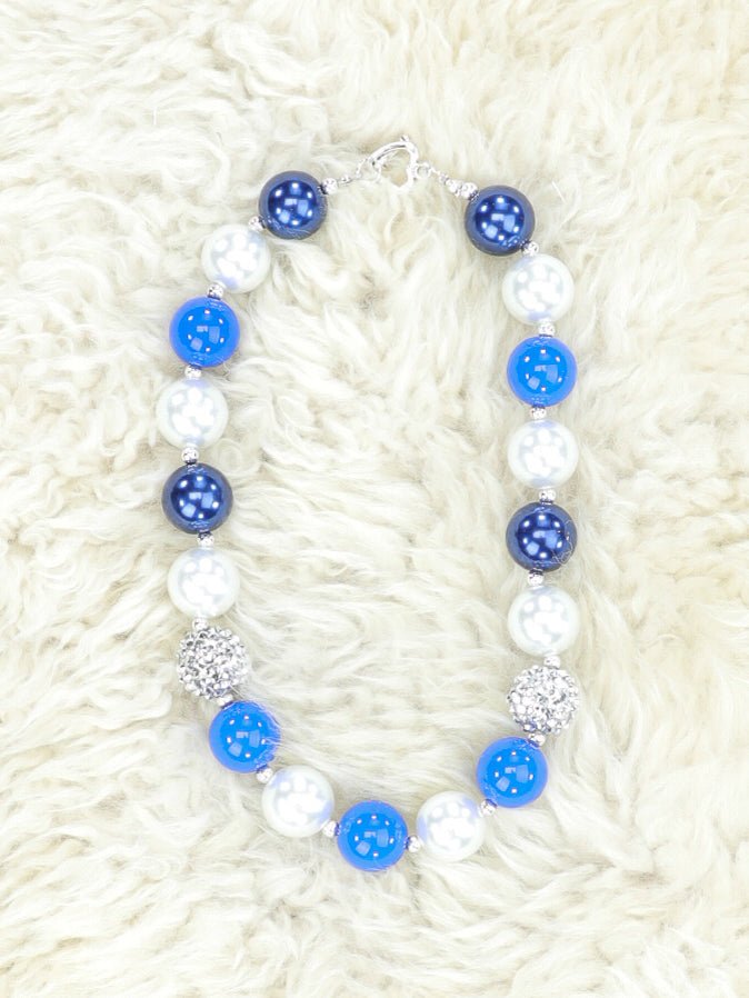 Frozen Blue Bubblegum Necklace - Marie Nicole Clothing