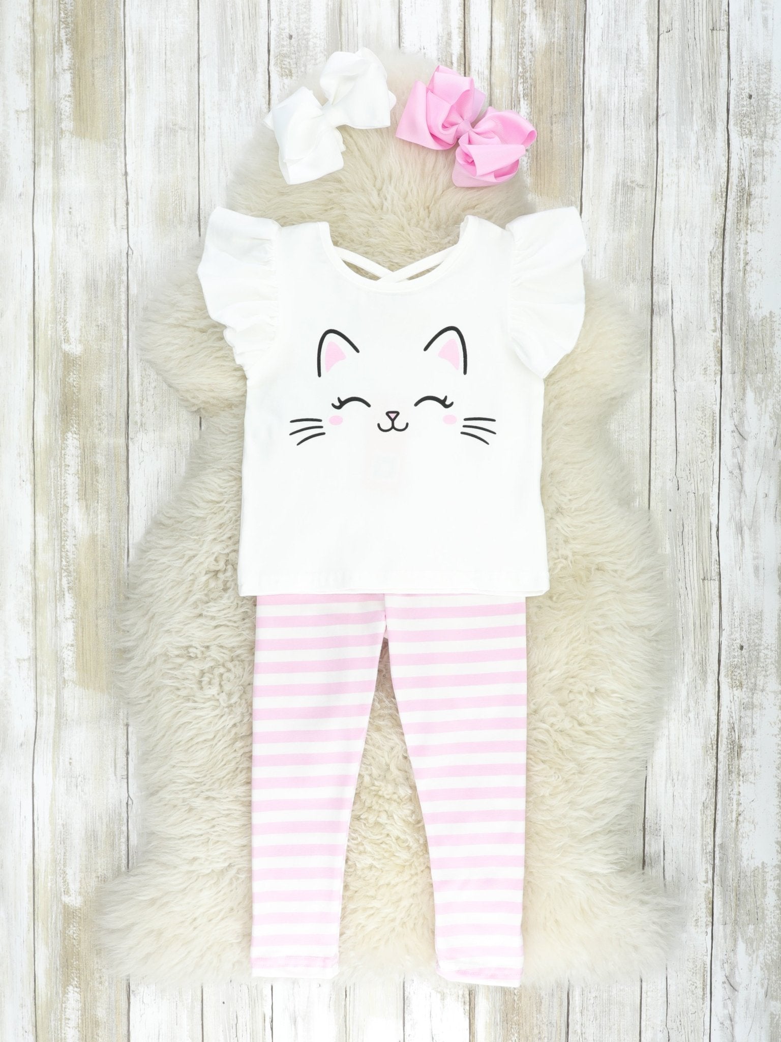 Cat Ruffle Outfit - Marie Nicole Clothing