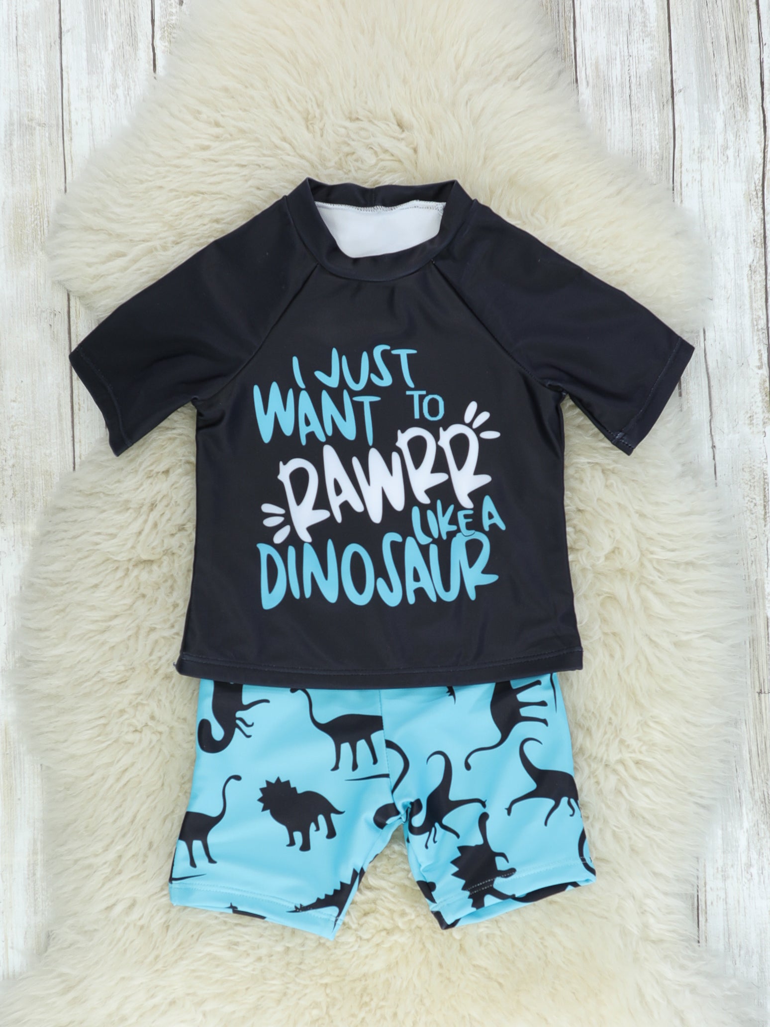 Just Want To Rawrr Swim Set - Marie Nicole Clothing