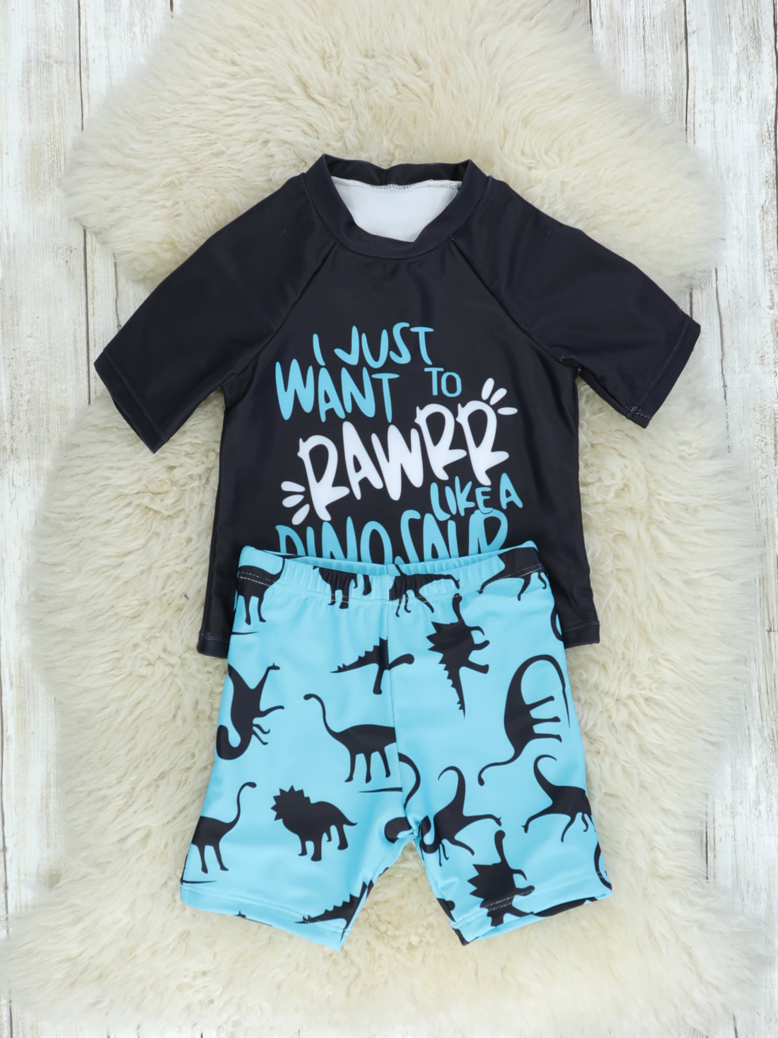 Just Want To Rawrr Swim Set - Marie Nicole Clothing