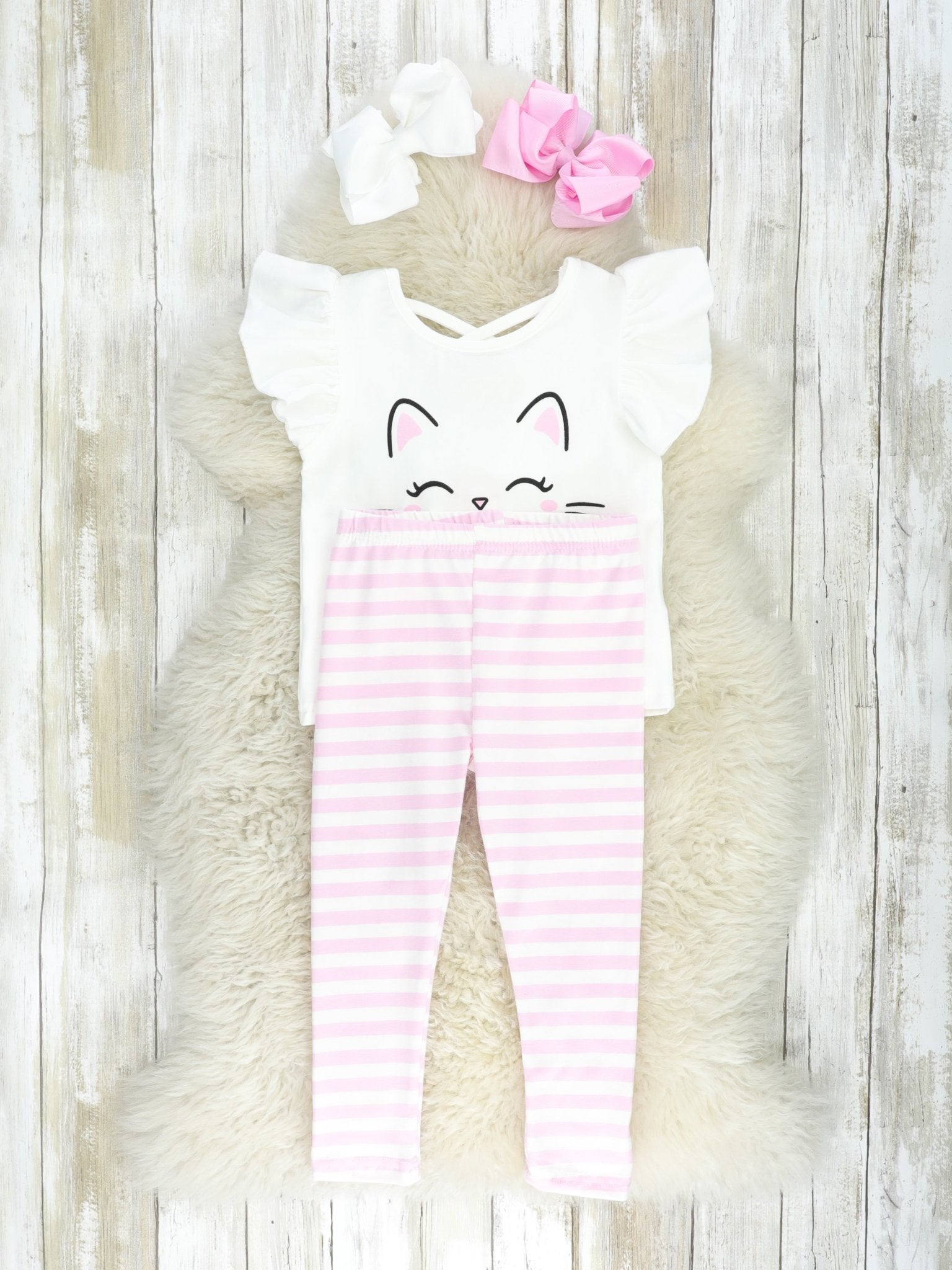 Cat Ruffle Outfit - Marie Nicole Clothing