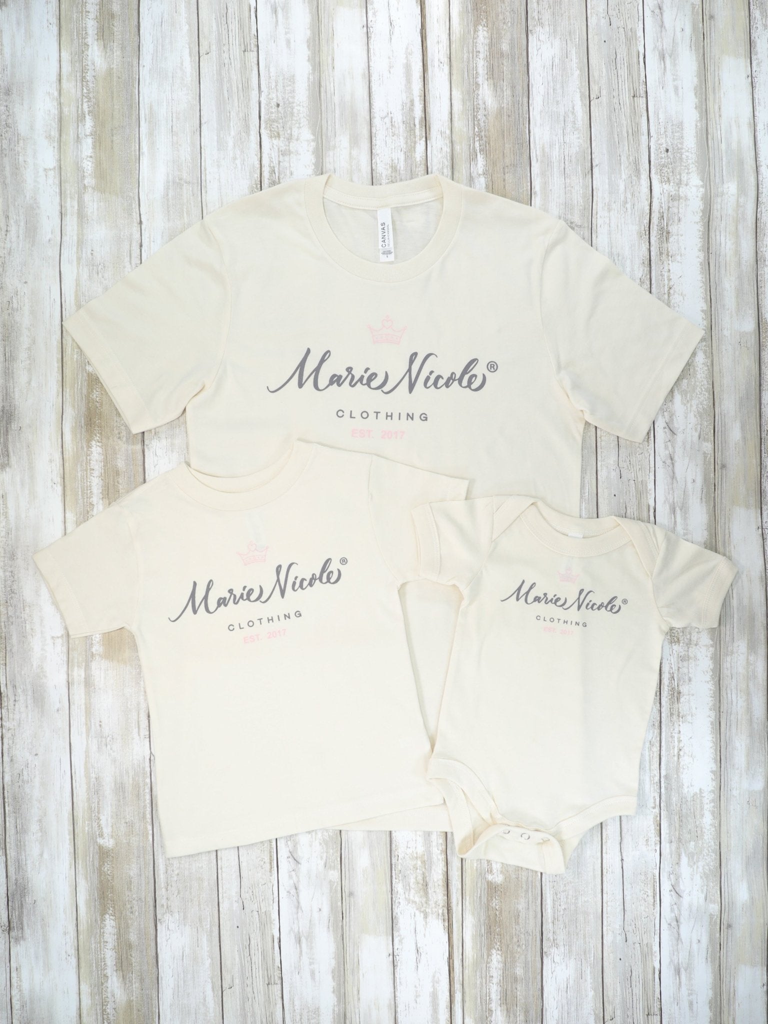 MNC LOGO T-Shirt For Family - Marie Nicole Clothing