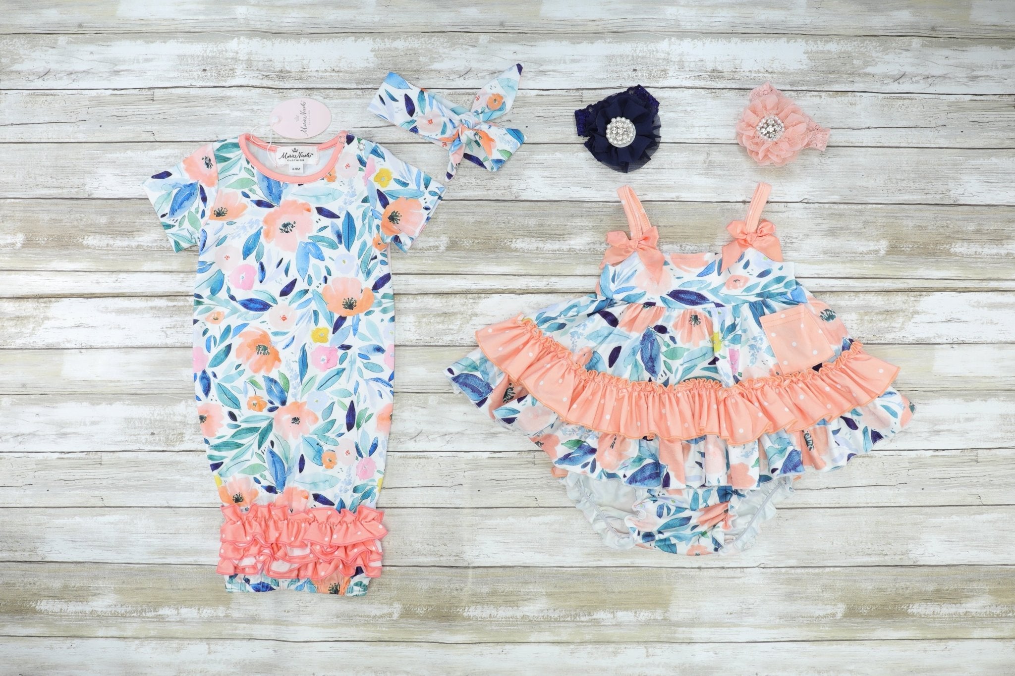Blushing Susie Swing Dress & Bloomers - Marie Nicole Clothing