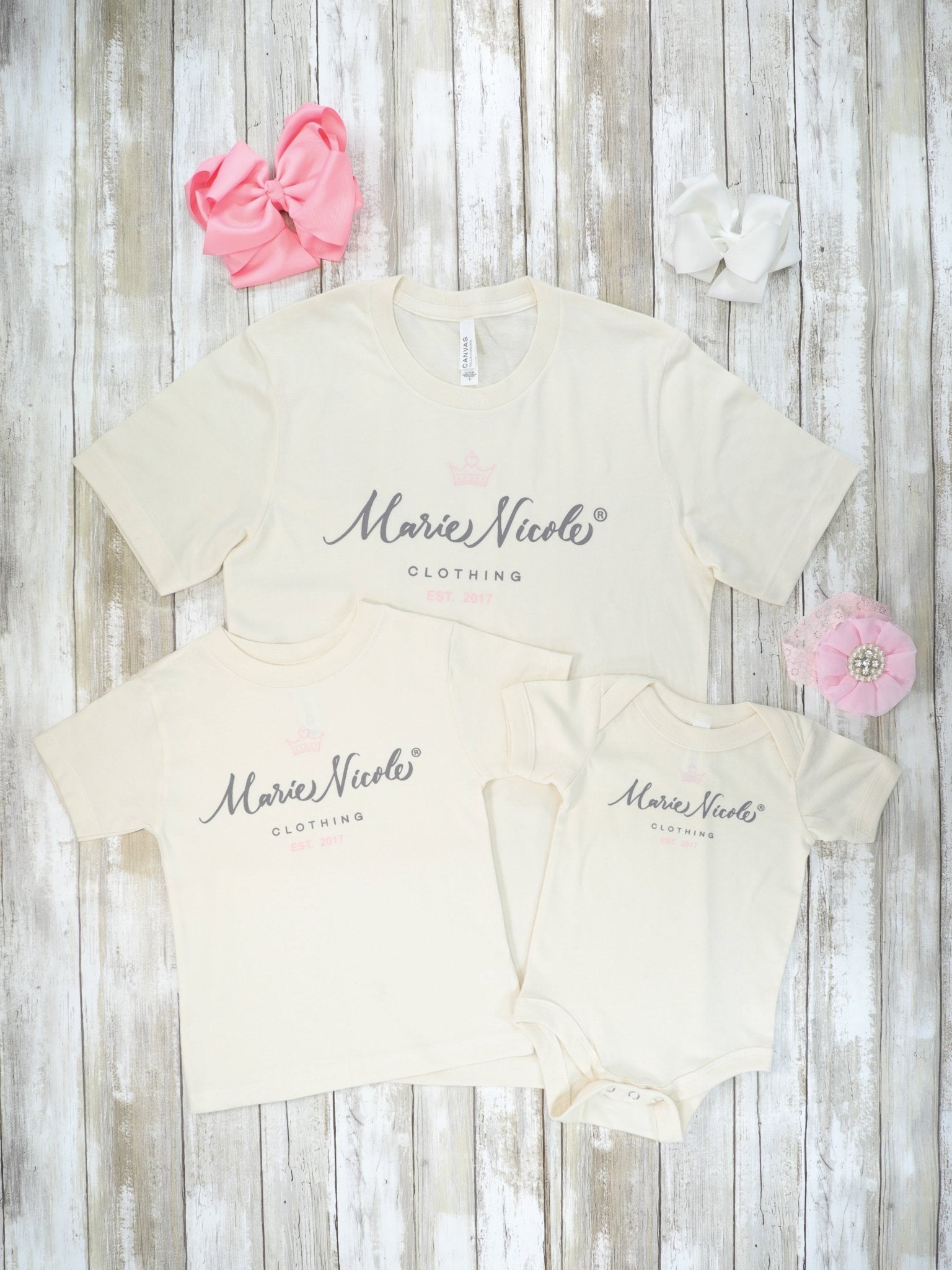 MNC LOGO T-Shirt For Family - Marie Nicole Clothing
