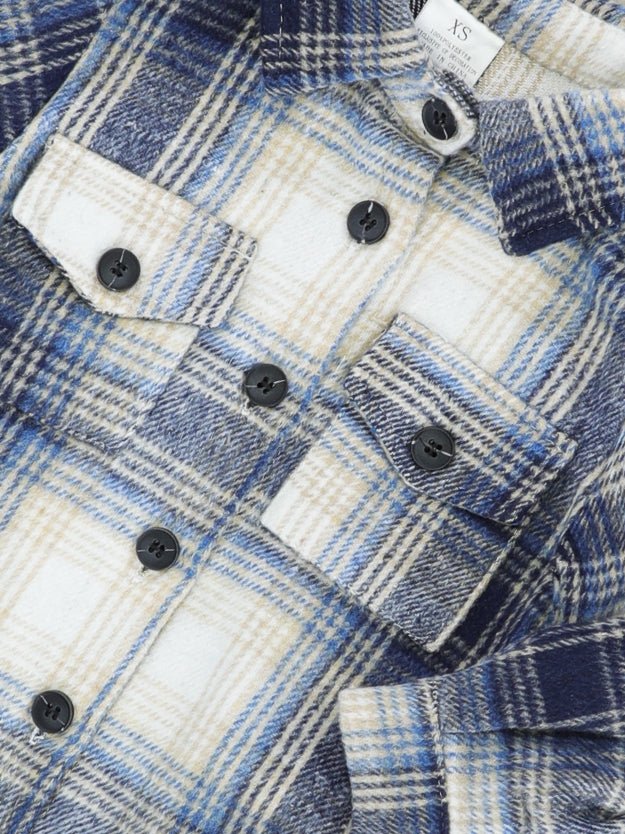 Mom & Me Navy Plaid Flannel - Sign Up For Restock Notifications! - Marie Nicole Clothing