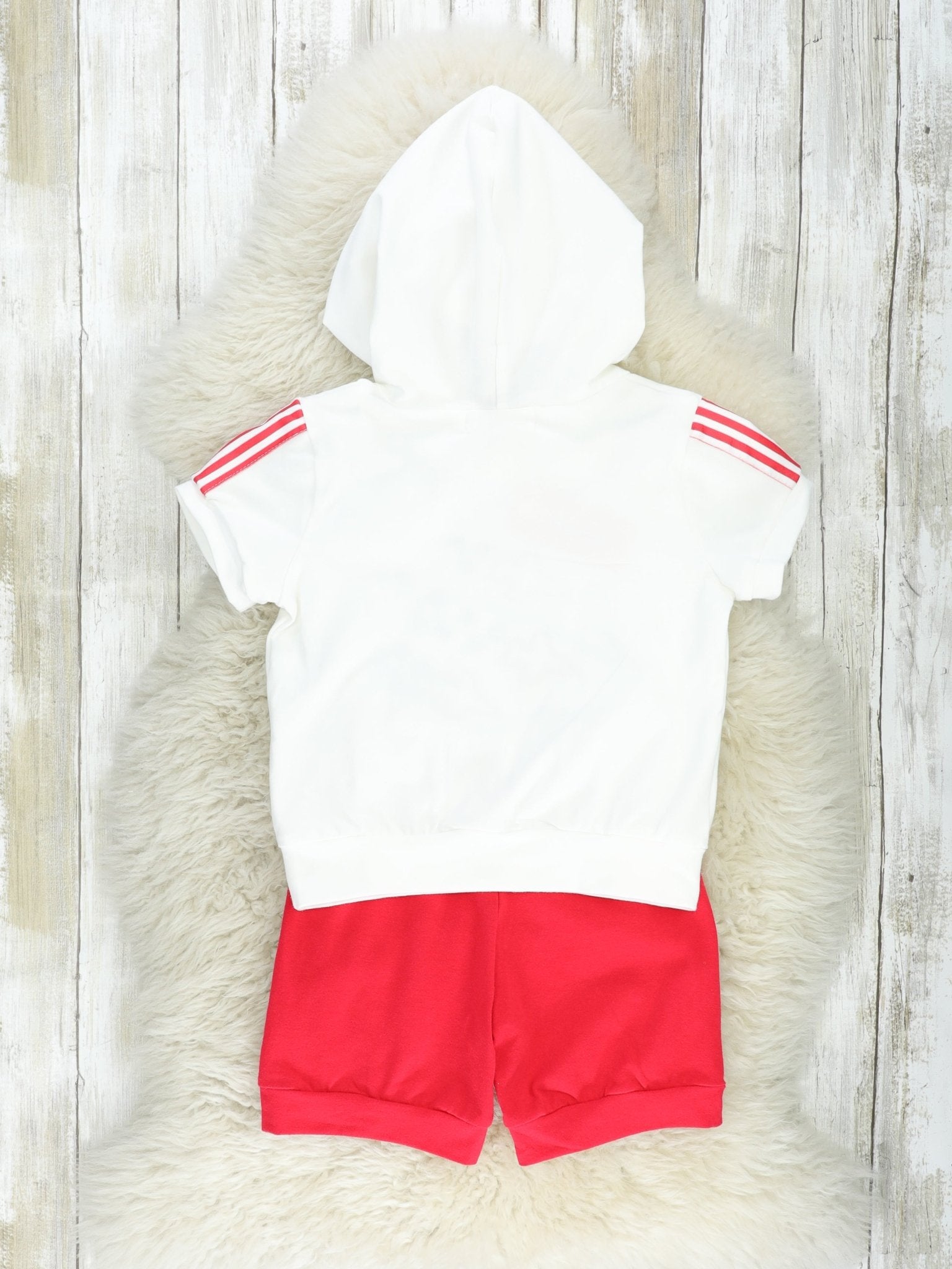 Stars & Stripes Plane Hoodie Outfit - Marie Nicole Clothing