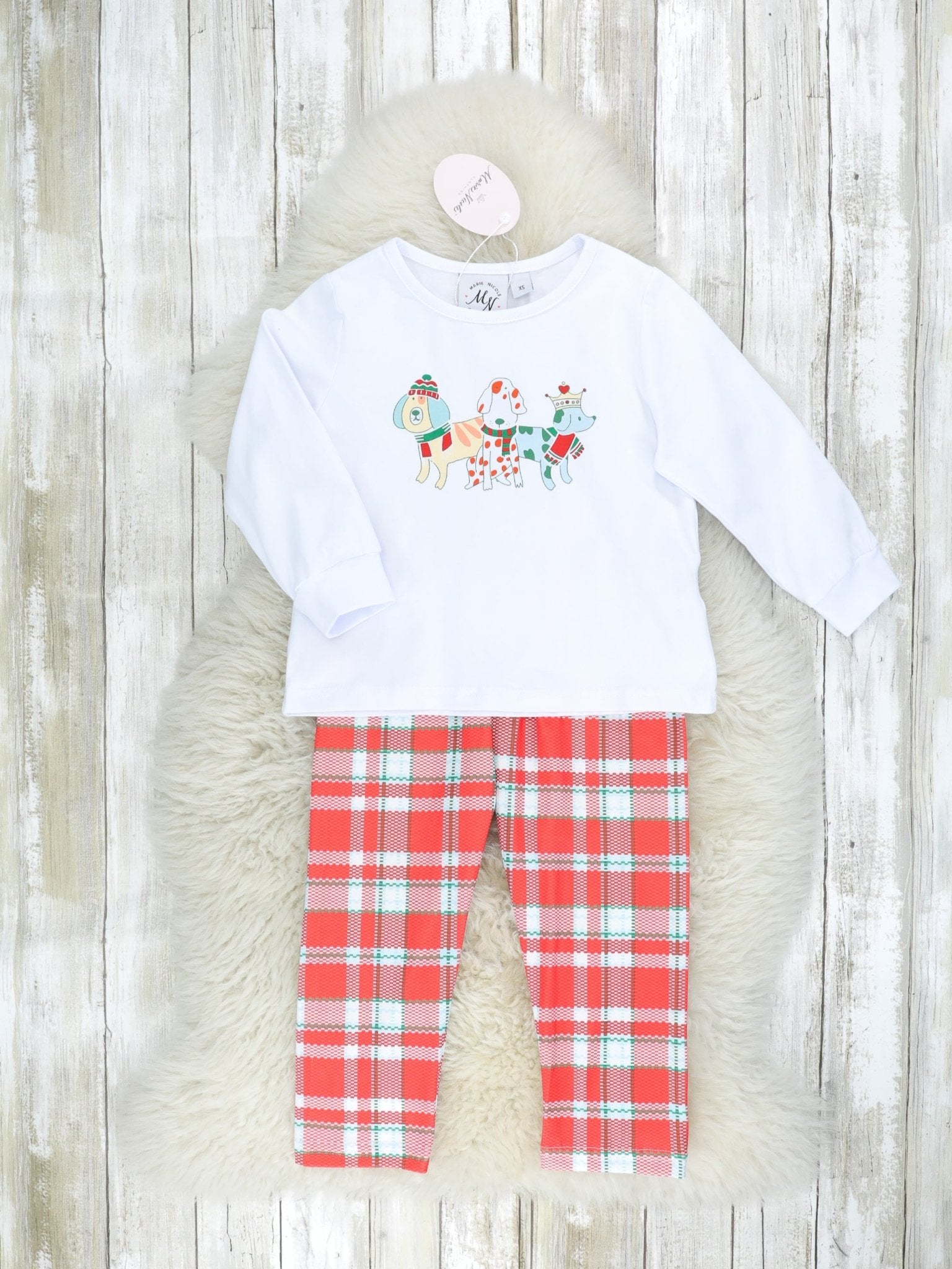 MNC Royal Pups™ Family Christmas Pajamas - Marie Nicole Clothing