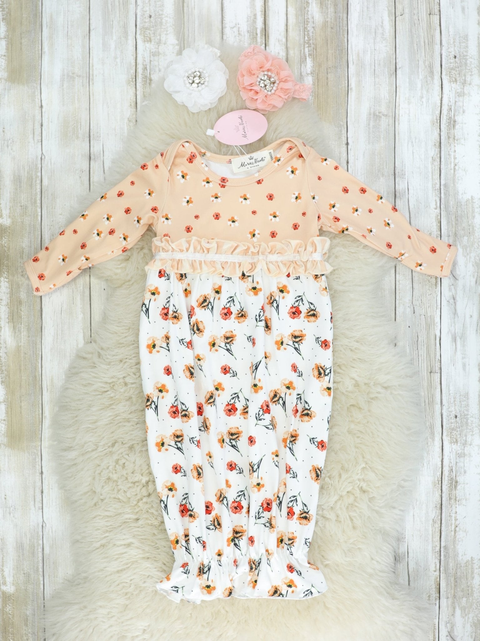 Marigold Collection Sleep Gown - Marie Nicole Clothing
