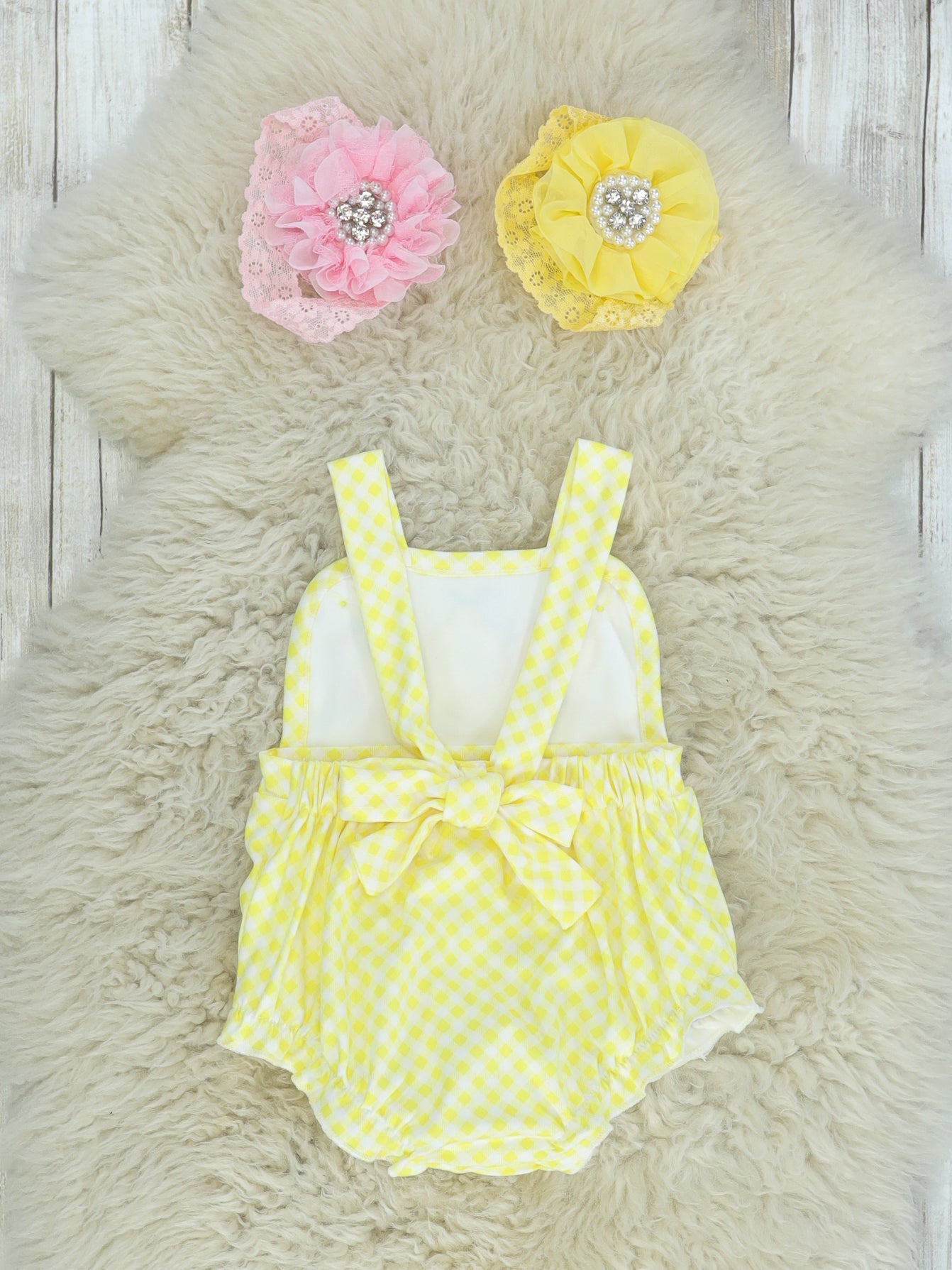 Strawberry Lemonade Bubble Romper - Marie Nicole Clothing