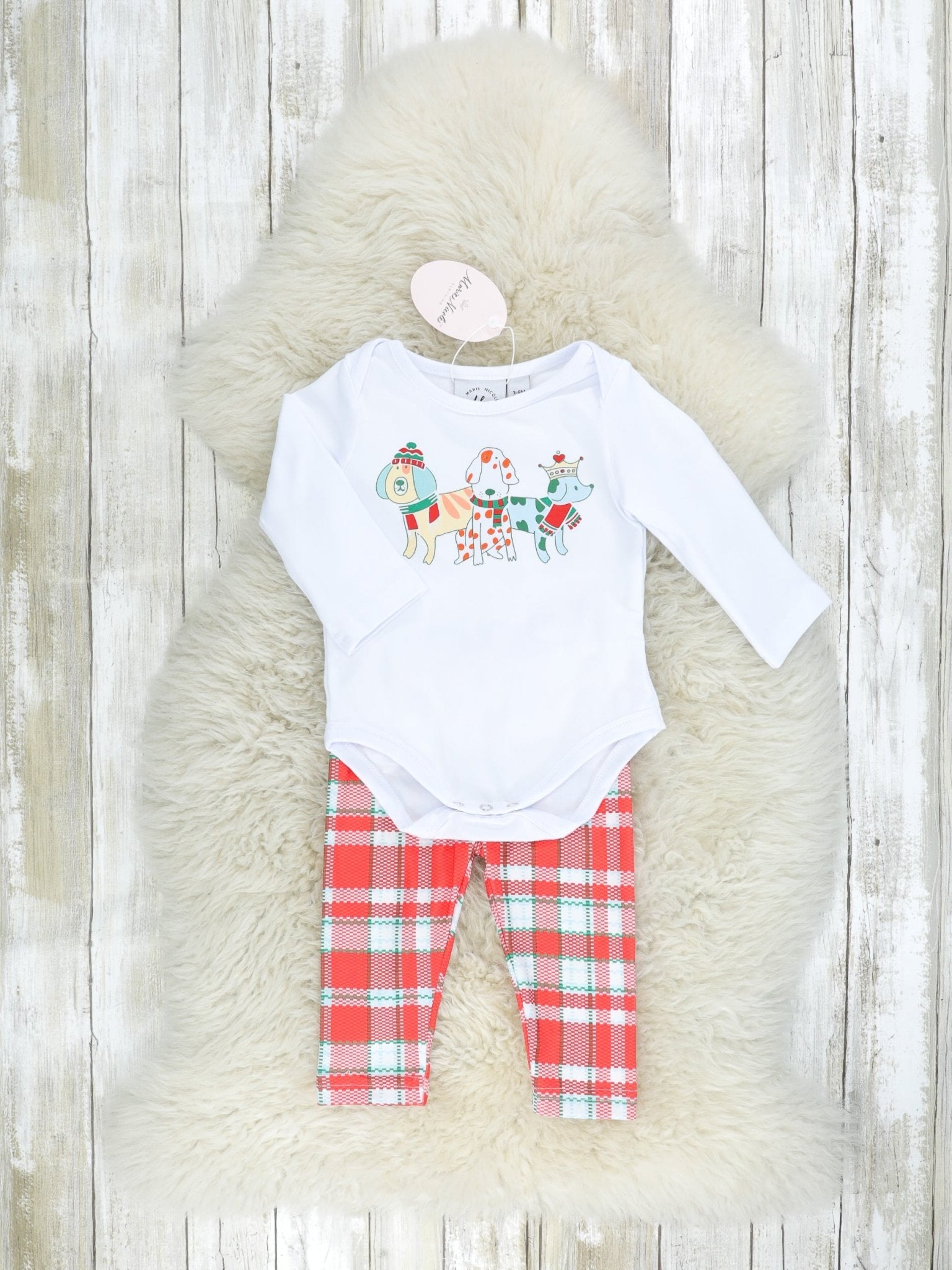 MNC Royal Pups™ Family Christmas Pajamas - Marie Nicole Clothing