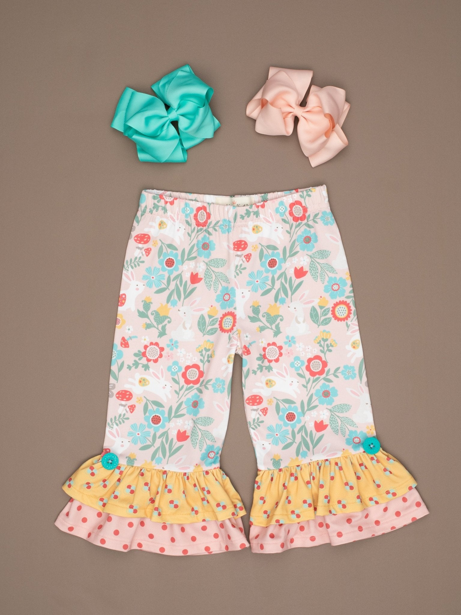 Lilly Belle Cottontail Ruffle Pants - Marie Nicole Clothing