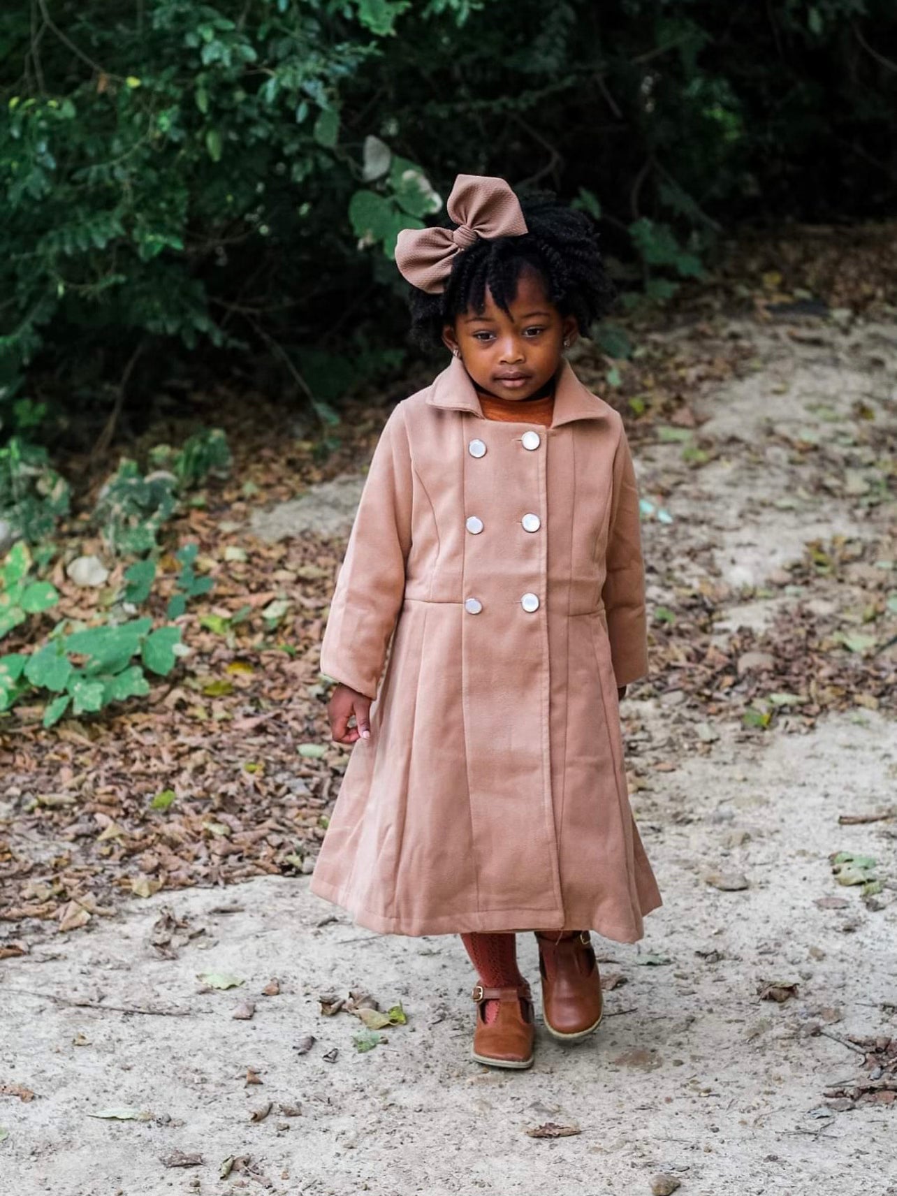 Tan Collared Jacket - Marie Nicole Clothing