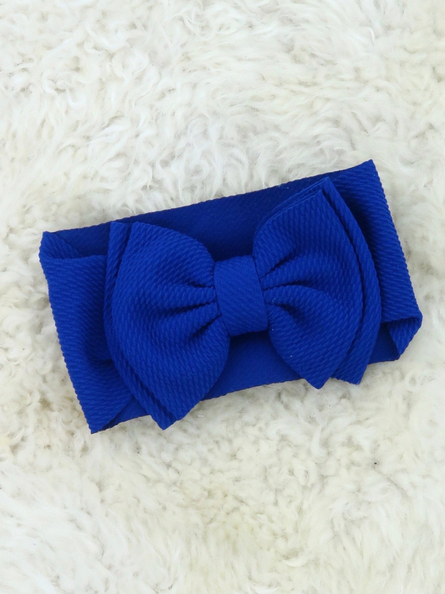 Double Layer Waffle Bow Headwrap - 32 Colors Available - Marie Nicole Clothing