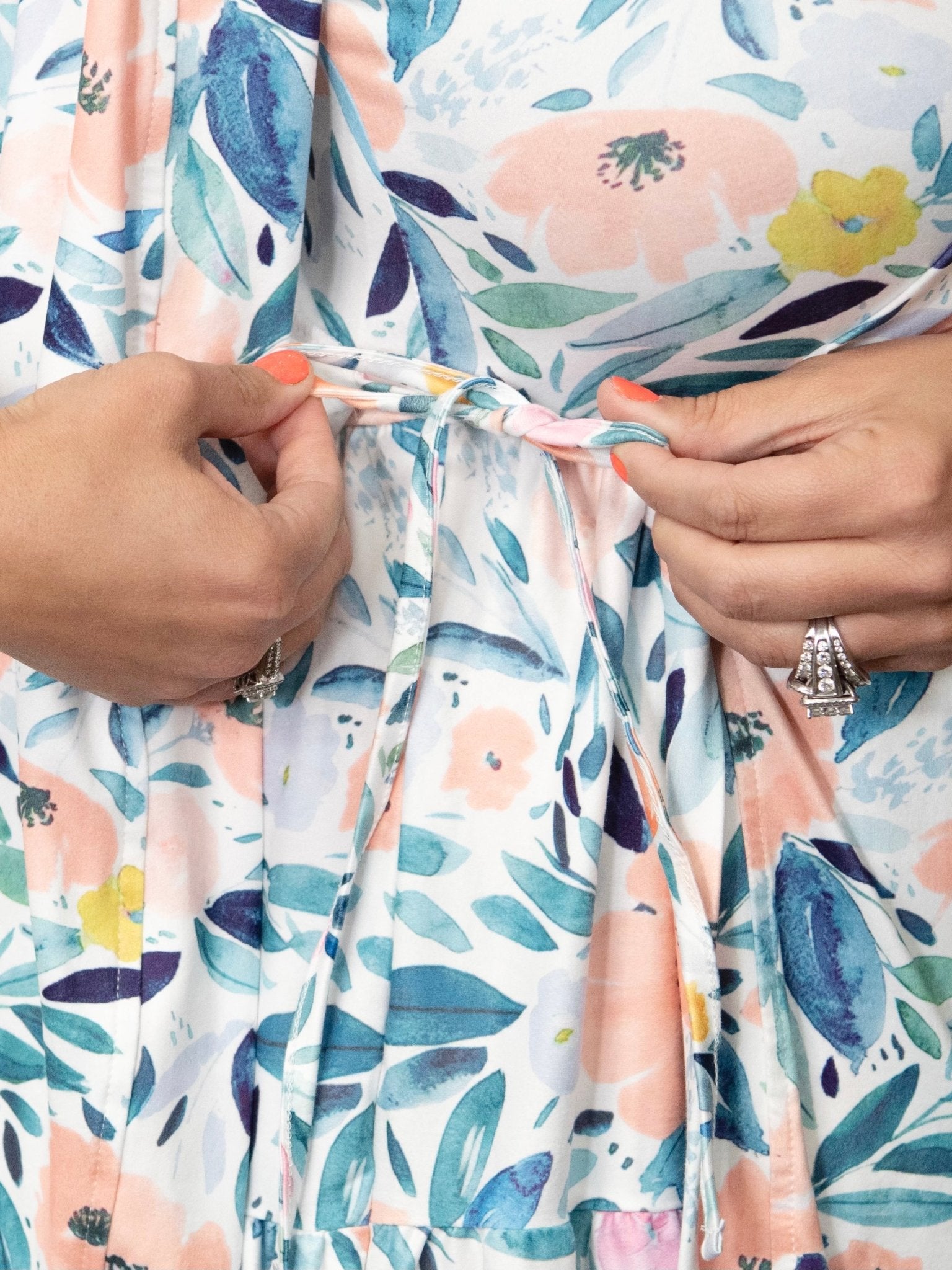 Blushing Susie Mom Robe - Marie Nicole Clothing