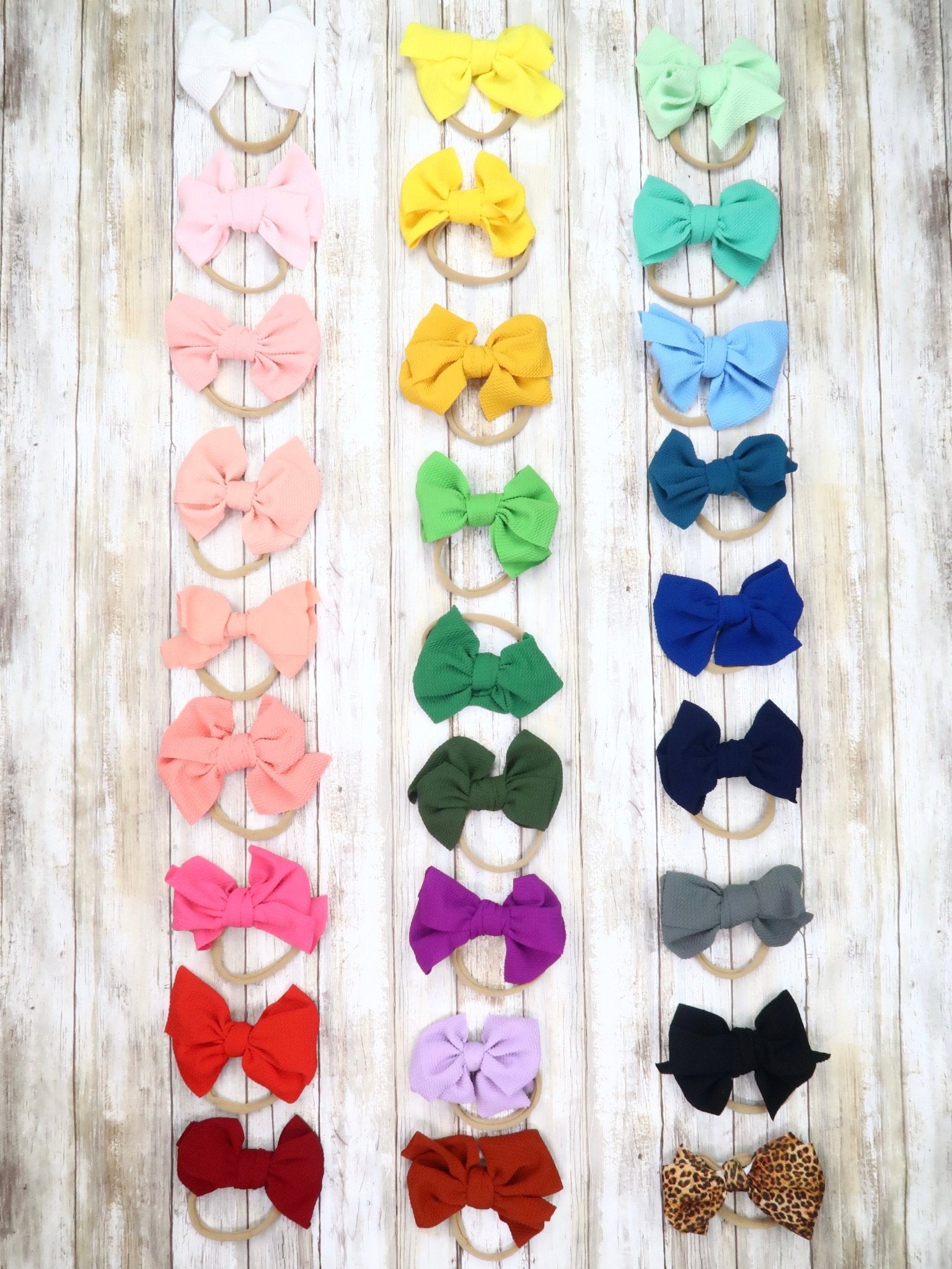 Bow Hair Tie - 27 Colors Available - Marie Nicole Clothing