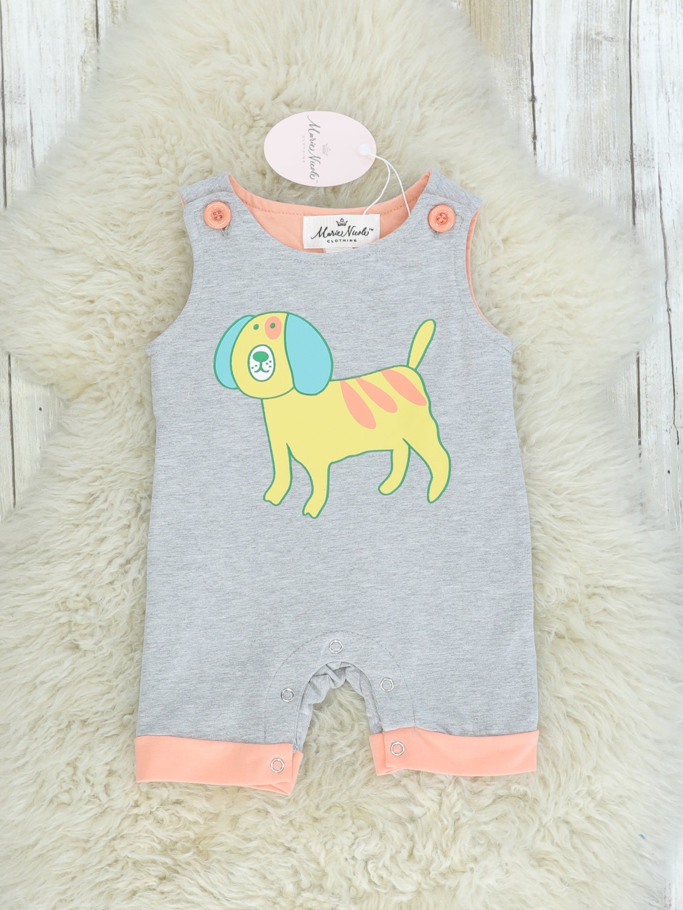MNC Royal Pups - Duke Romper™ - Marie Nicole Clothing