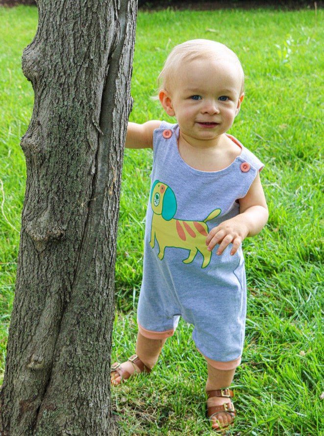 MNC Royal Pups - Duke Romper™ - Marie Nicole Clothing