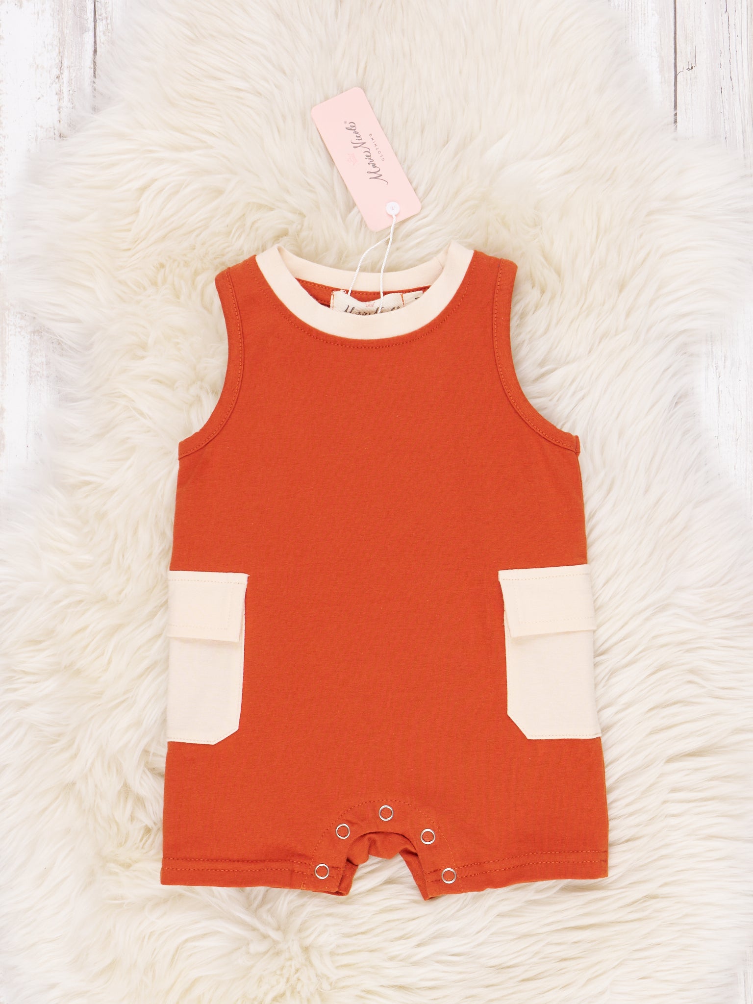 Burnt Orange Johnny - Marie Nicole Clothing