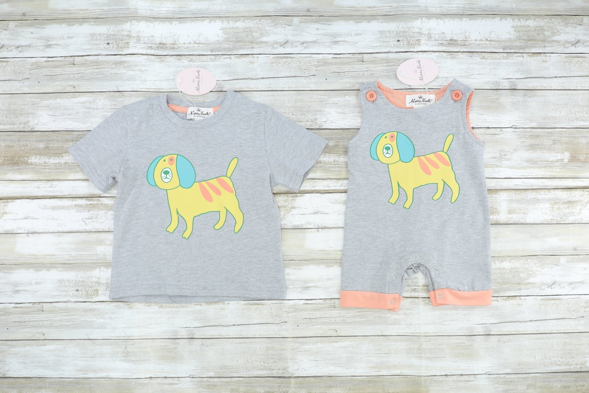 MNC Royal Pups - Duke Romper™ - Marie Nicole Clothing