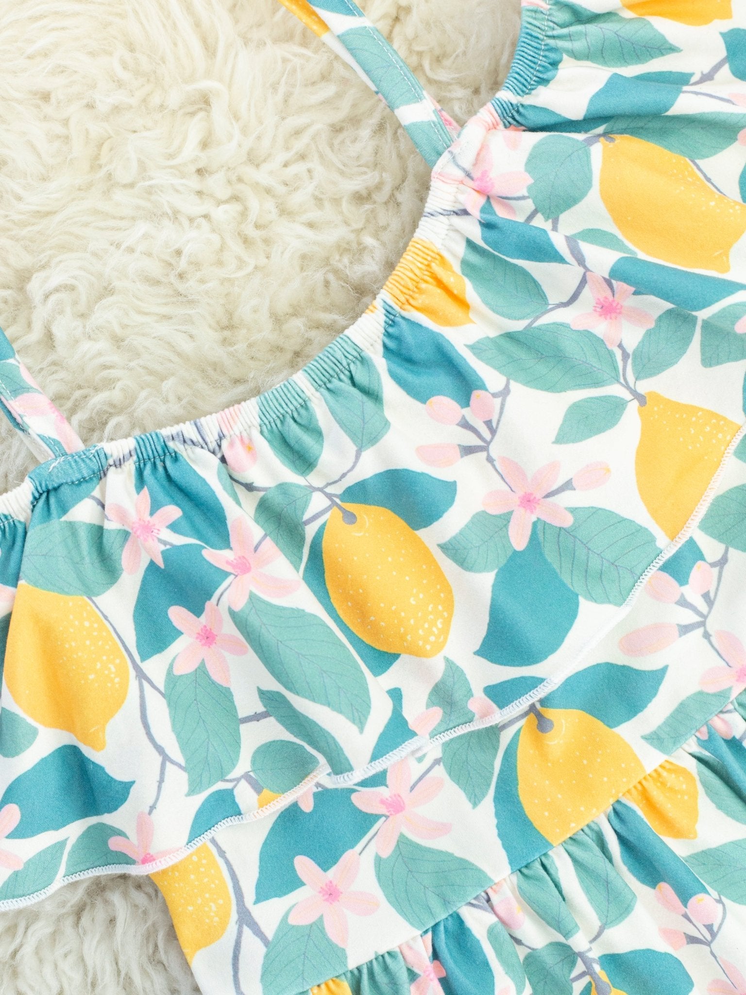 Mom & Me Lemon Dress - Marie Nicole Clothing