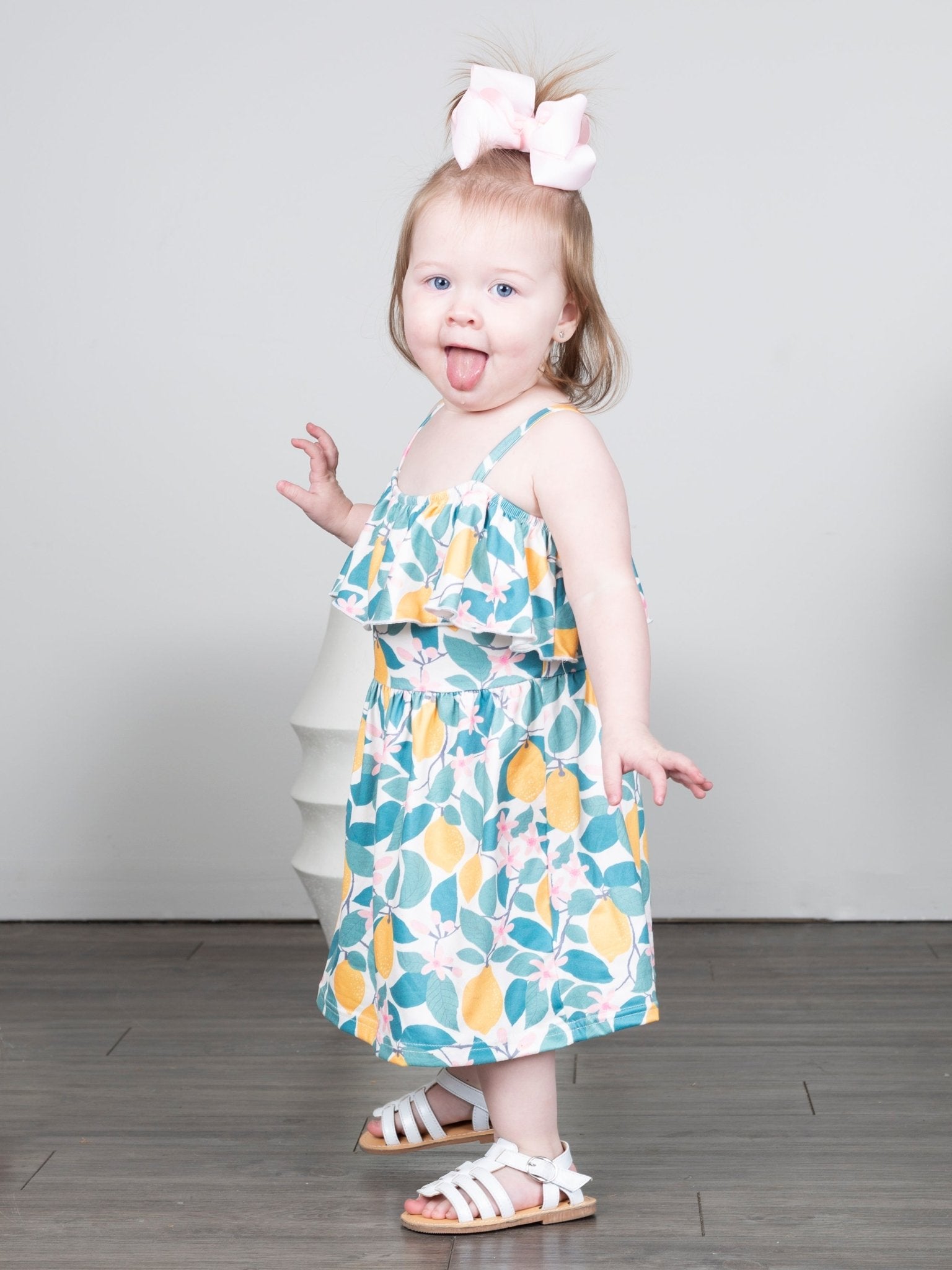 Mom & Me Lemon Dress - Marie Nicole Clothing
